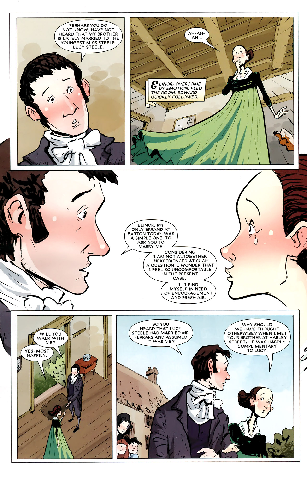 Read online Sense & Sensibility comic -  Issue #5 - 23