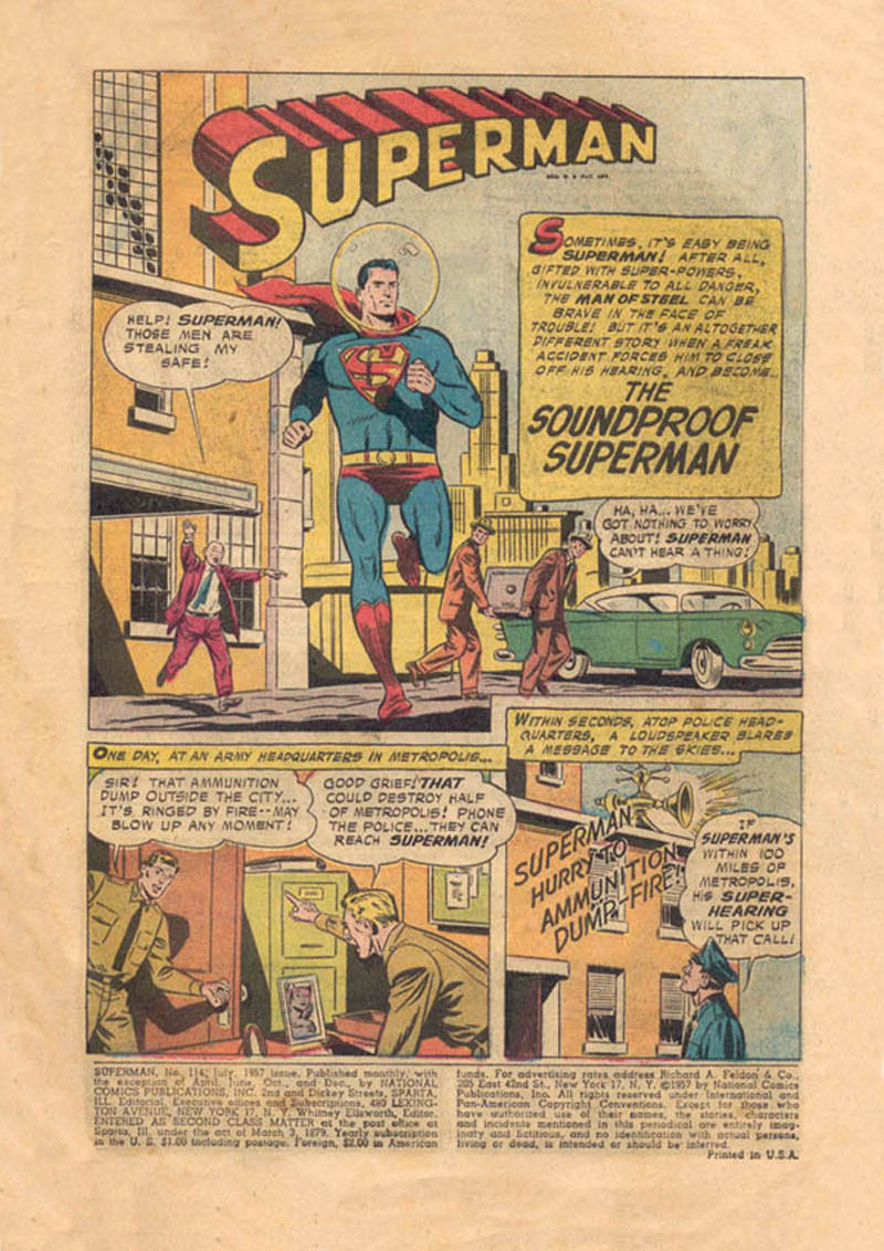 Read online Superman (1939) comic -  Issue #114 - 3