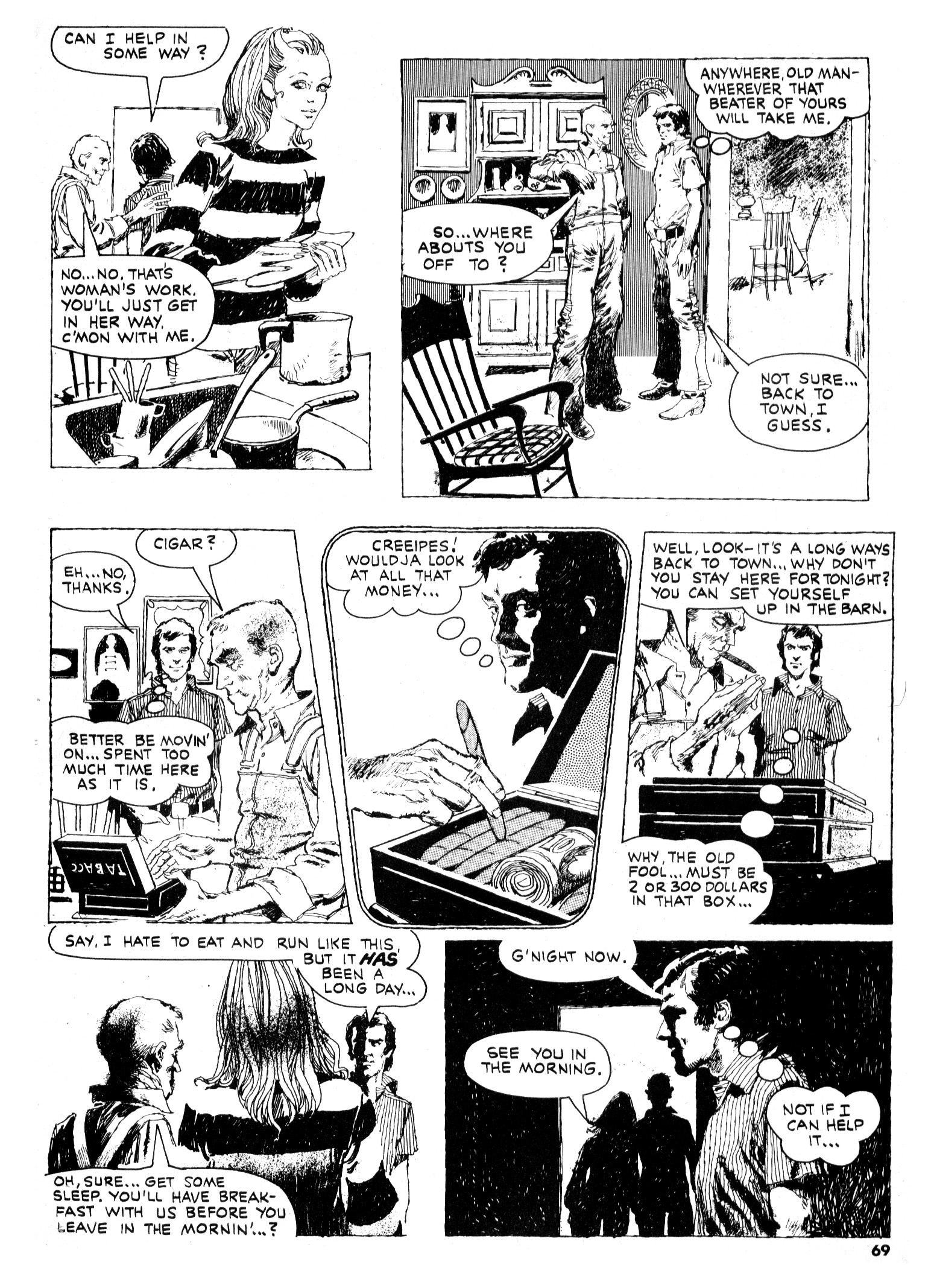 Read online Vampirella (1969) comic -  Issue #23 - 69