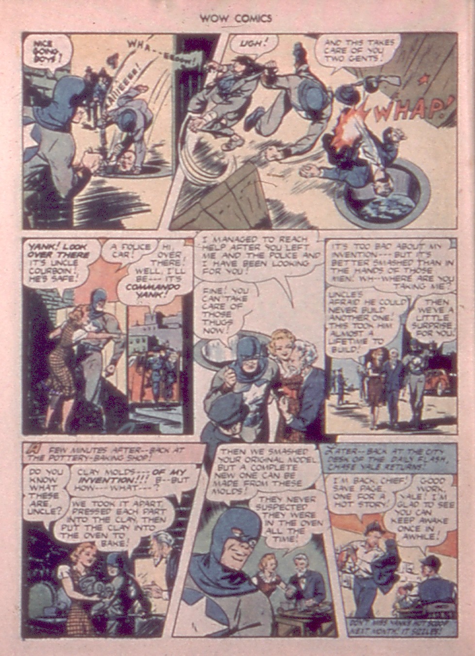 Read online Wow Comics comic -  Issue #46 - 48