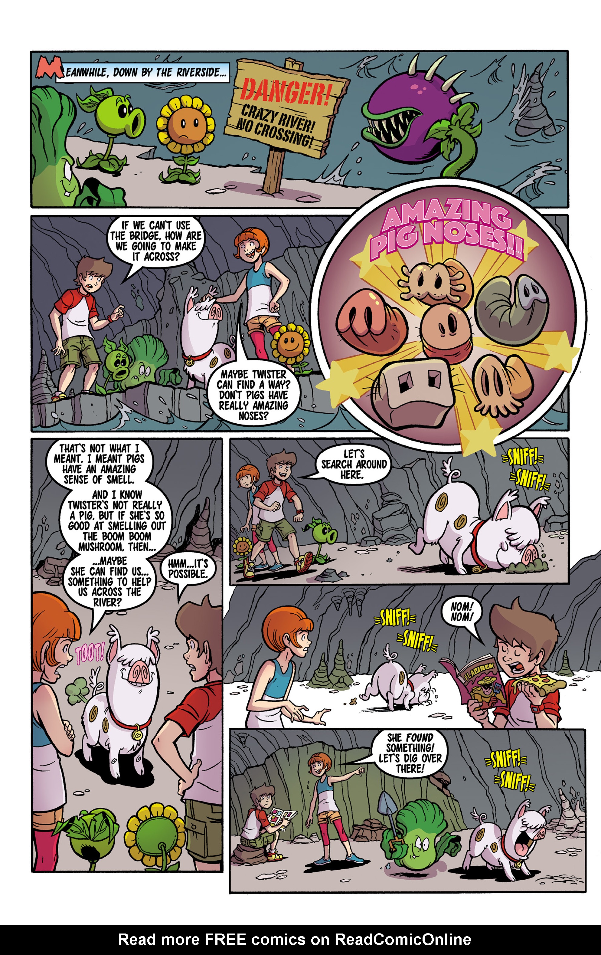 Read online Plants vs. Zombies: Boom Boom Mushroom comic -  Issue #11 - 9