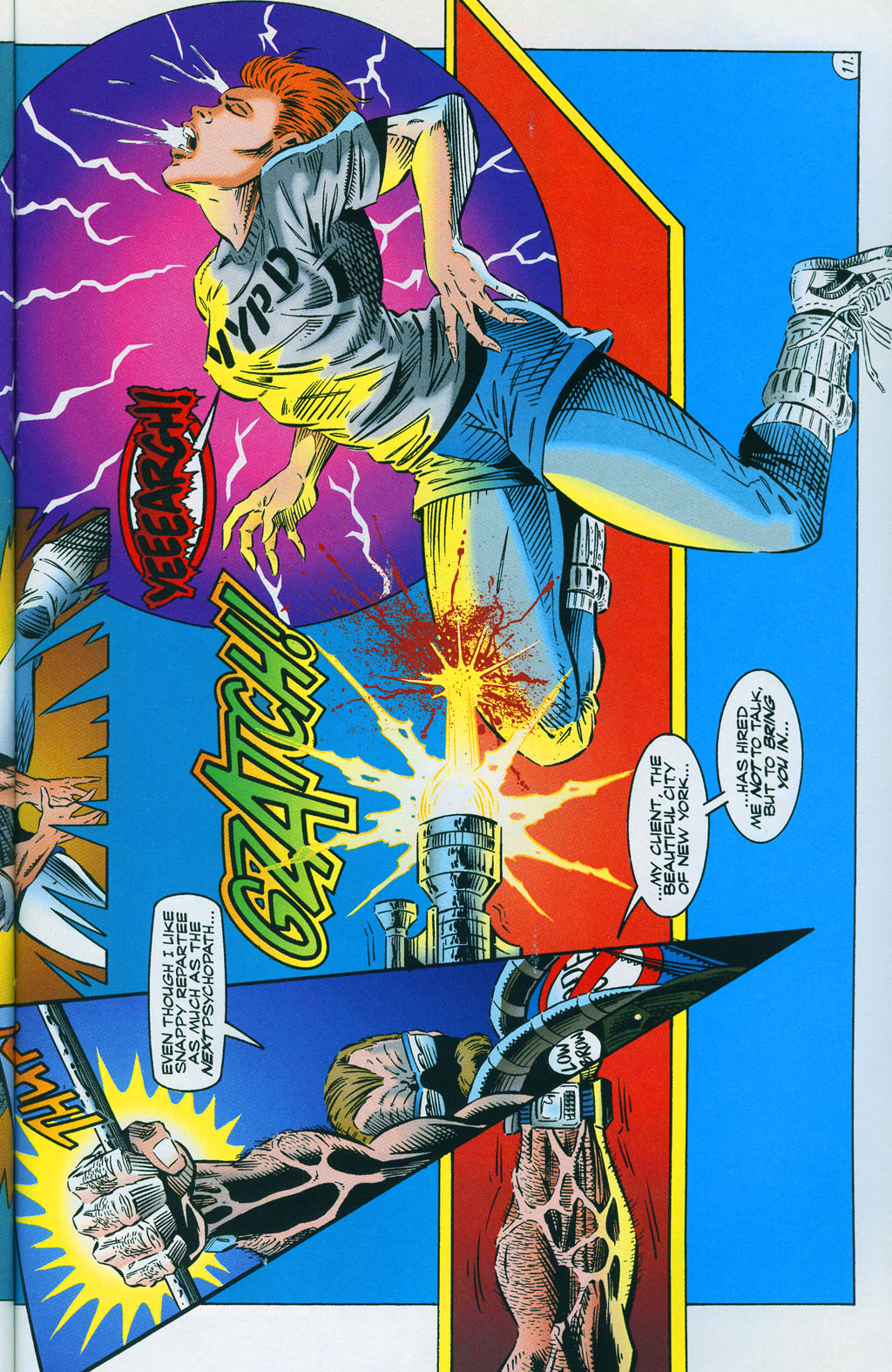 Read online ShadowHawk comic -  Issue #7 - 16