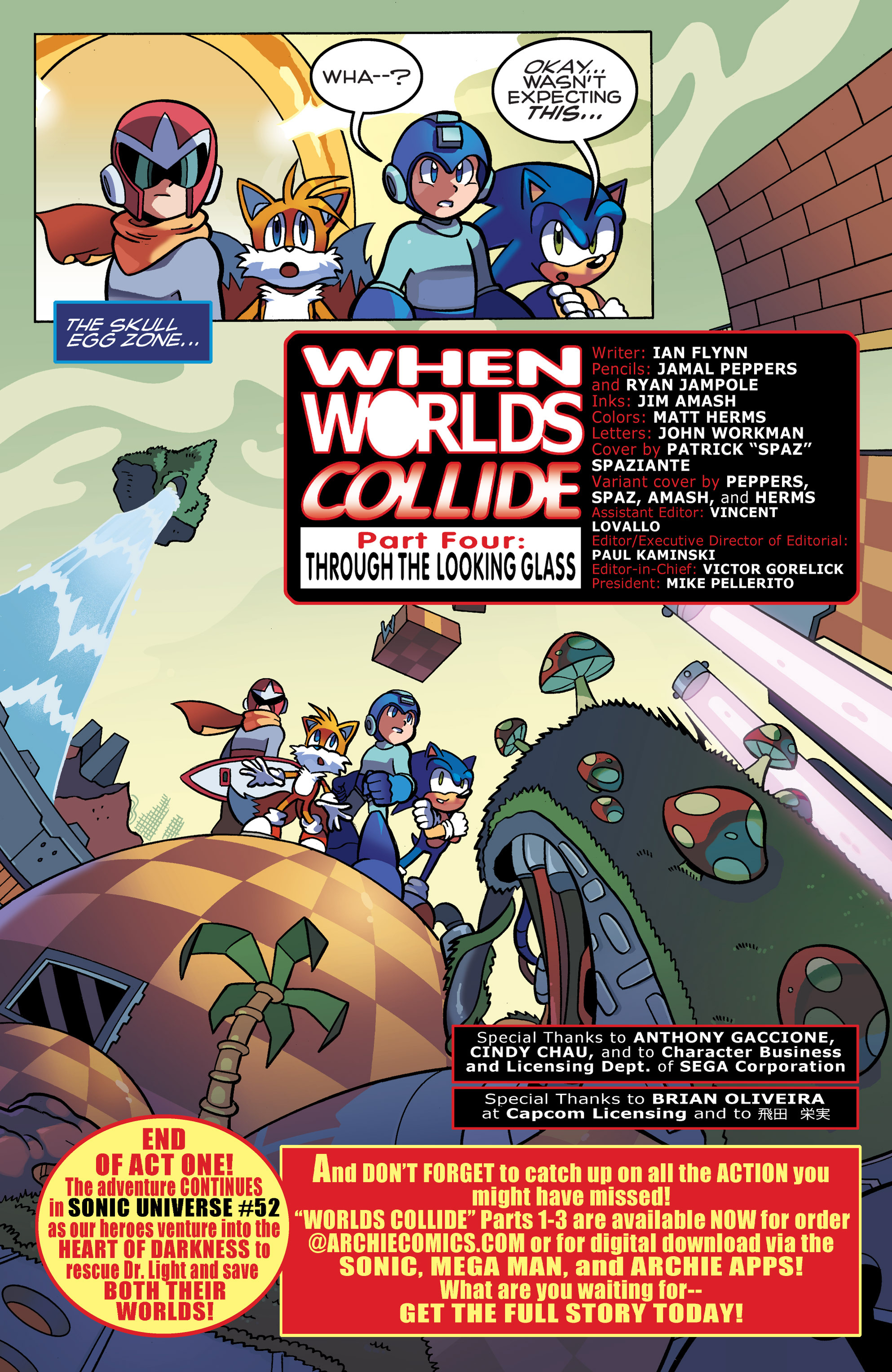 Read online Sonic Mega Man Worlds Collide comic -  Issue # Vol 1 - 109