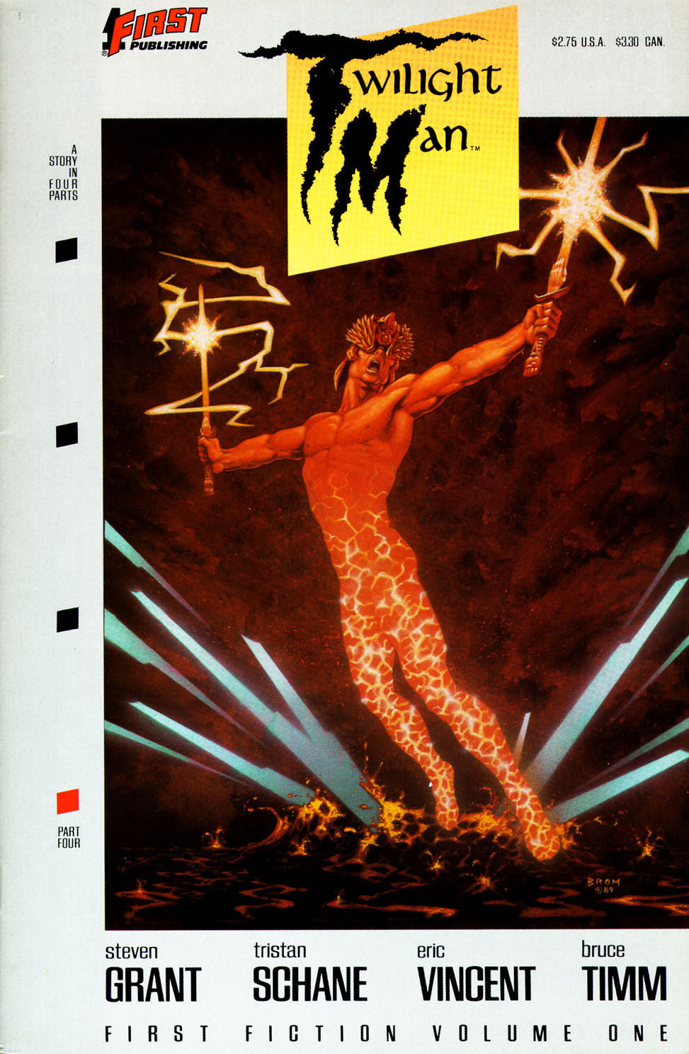 Read online Twilight Man comic -  Issue #4 - 1