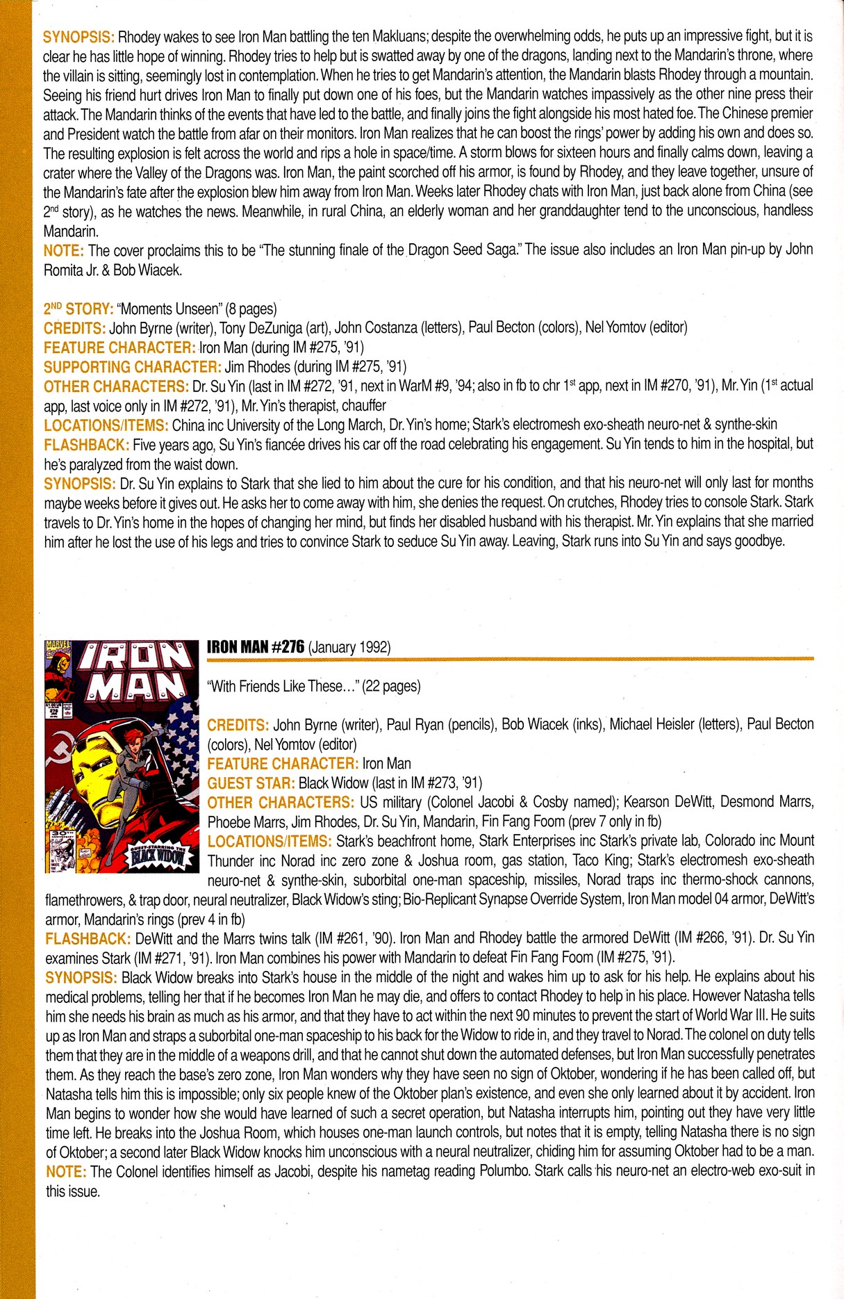 Read online Official Index to the Marvel Universe comic -  Issue #8 - 32