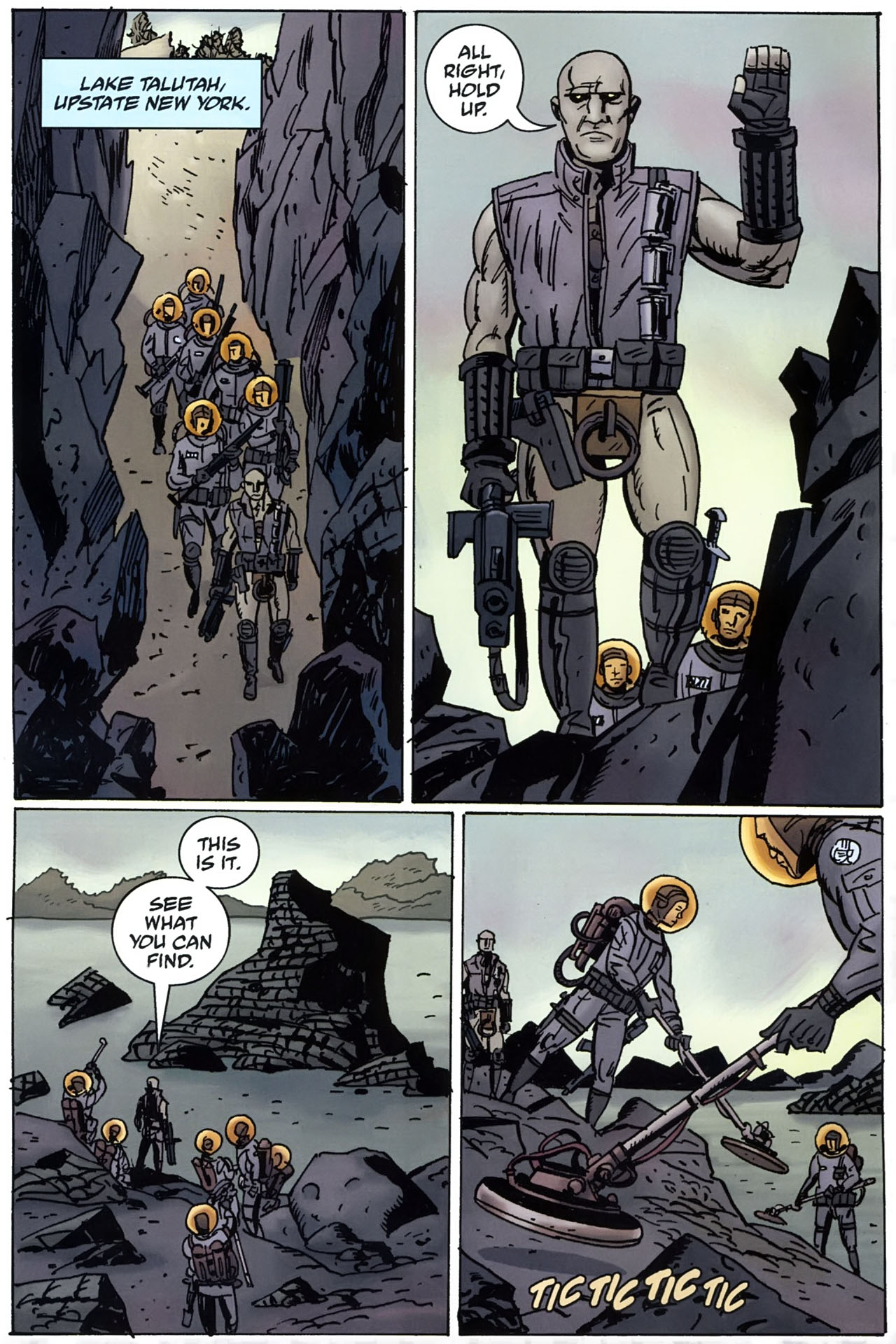 Read online B.P.R.D.: War on Frogs comic -  Issue #1 - 6