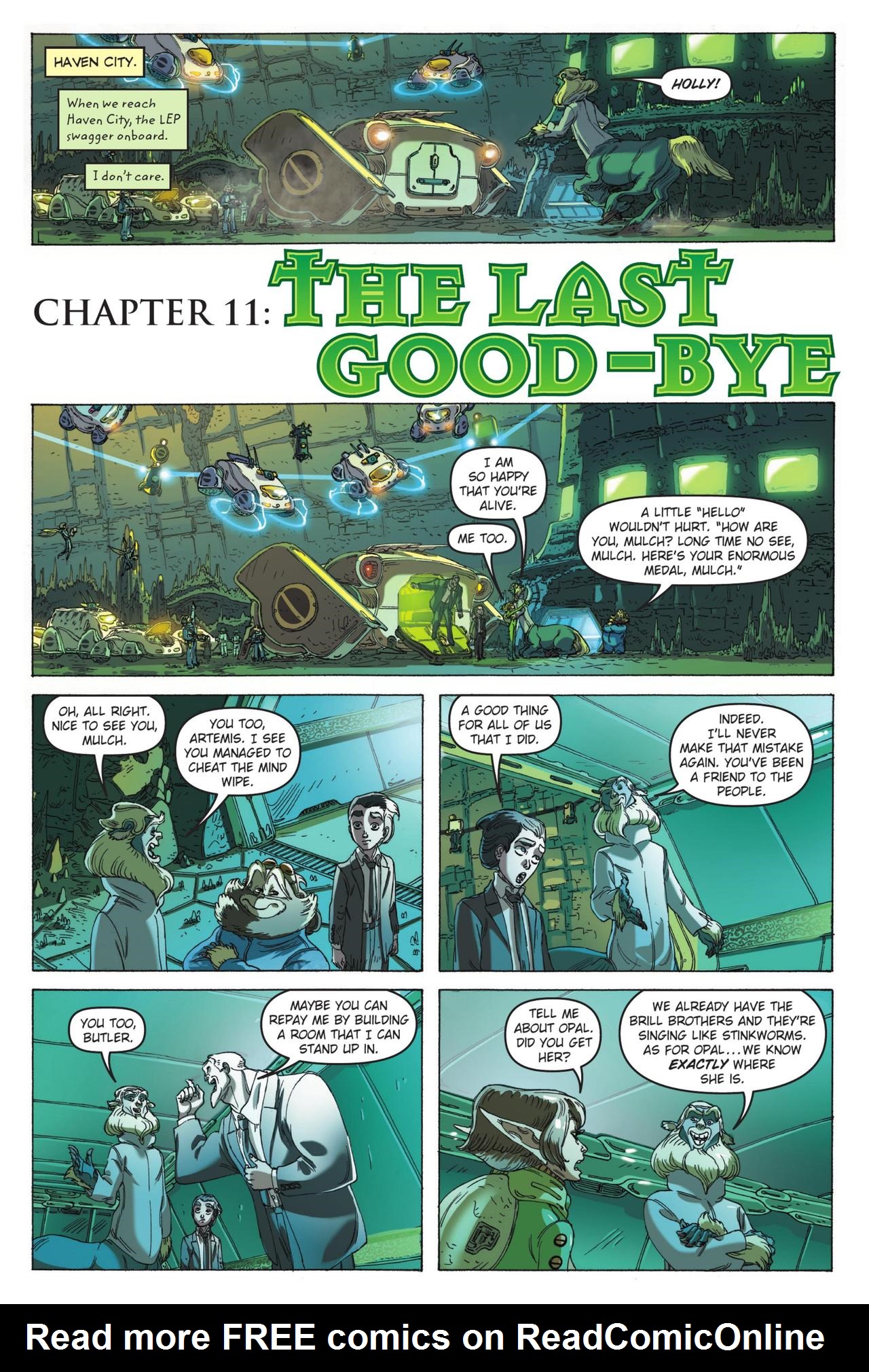 Read online Artemis Fowl: The Opal Deception comic -  Issue # TPB - 105