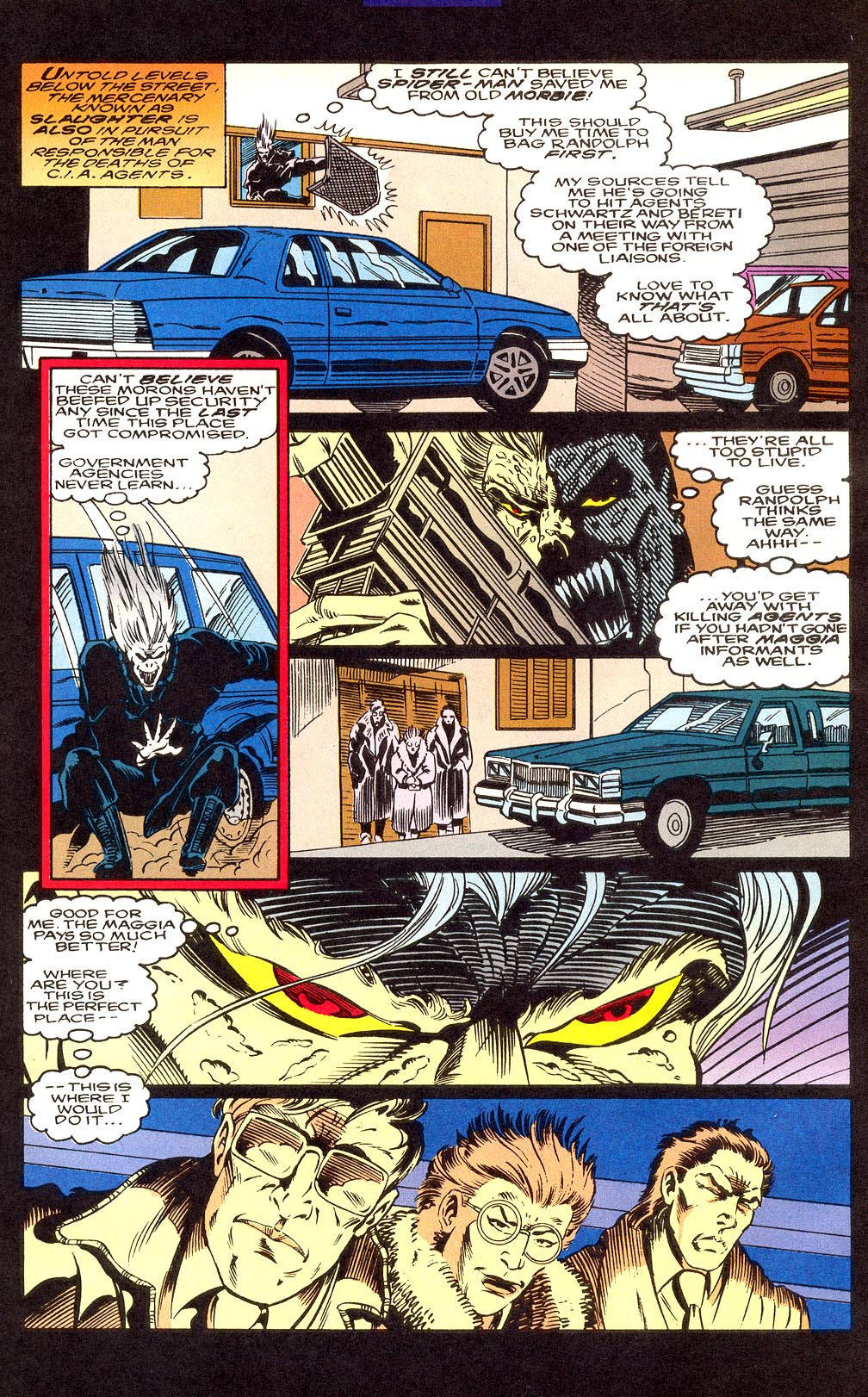 Read online Morbius: The Living Vampire (1992) comic -  Issue #22 - 4