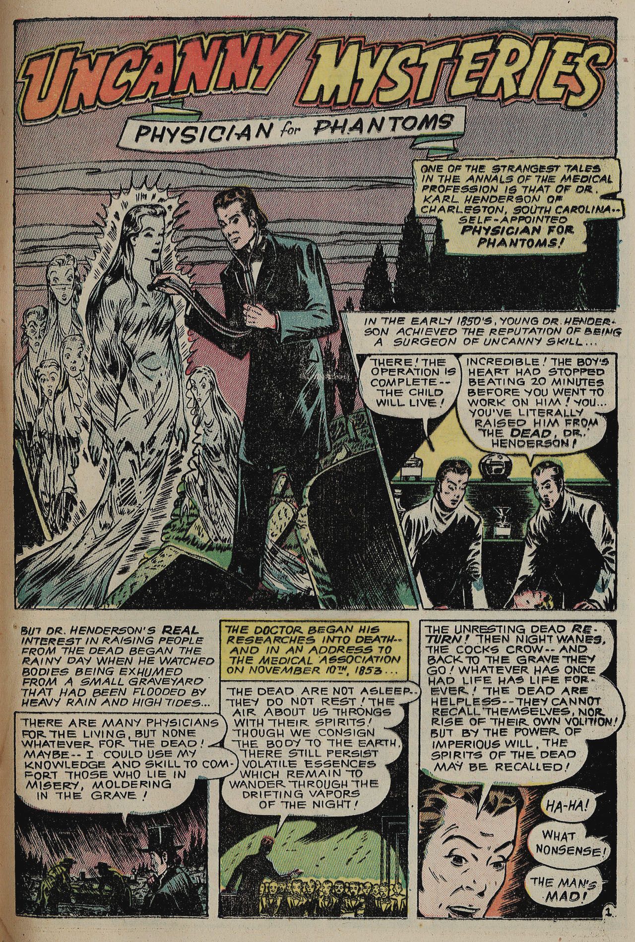 Read online Adventures Into The Unknown comic -  Issue #25 - 47
