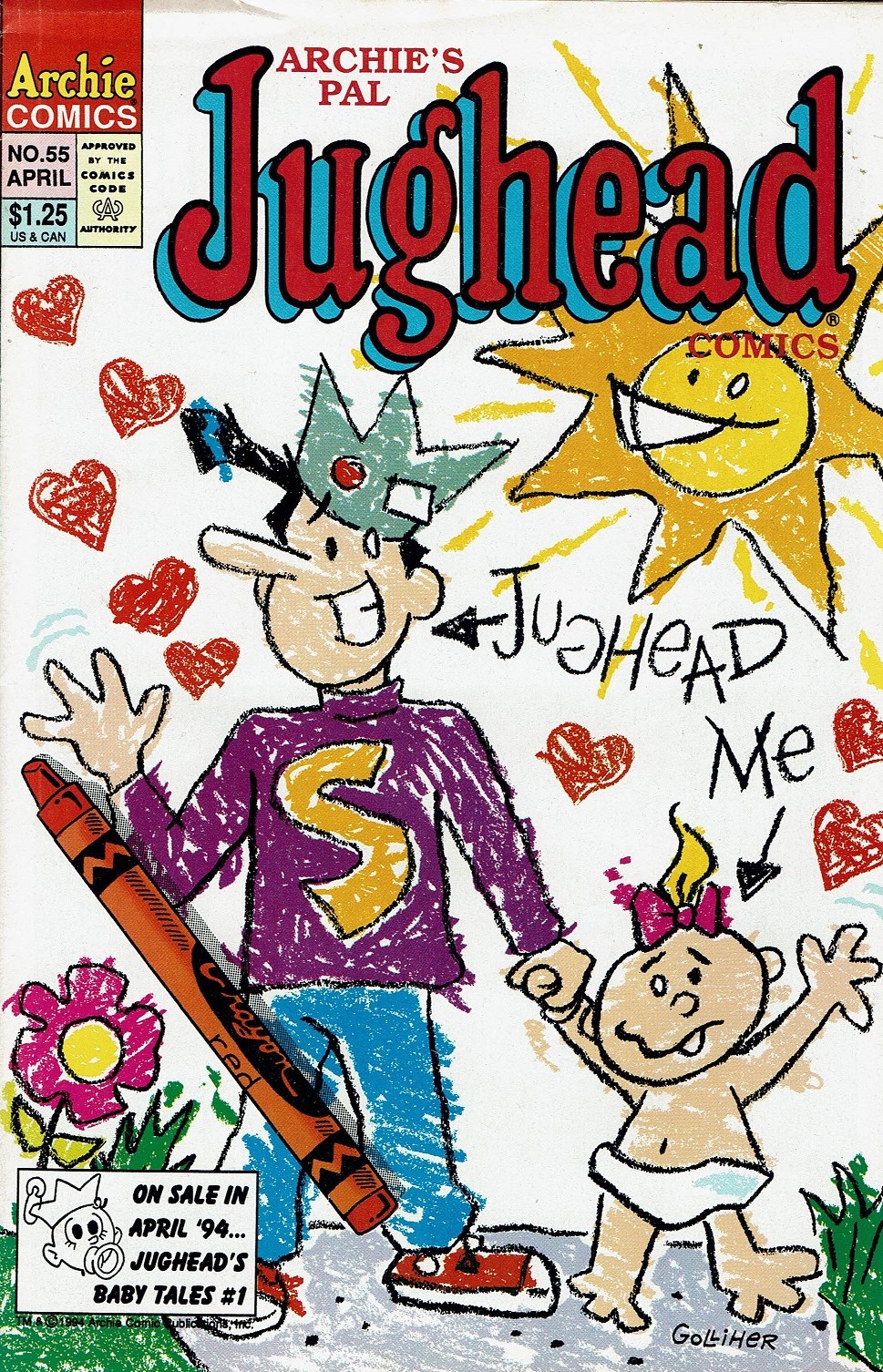 Read online Archie's Pal Jughead Comics comic -  Issue #55 - 1
