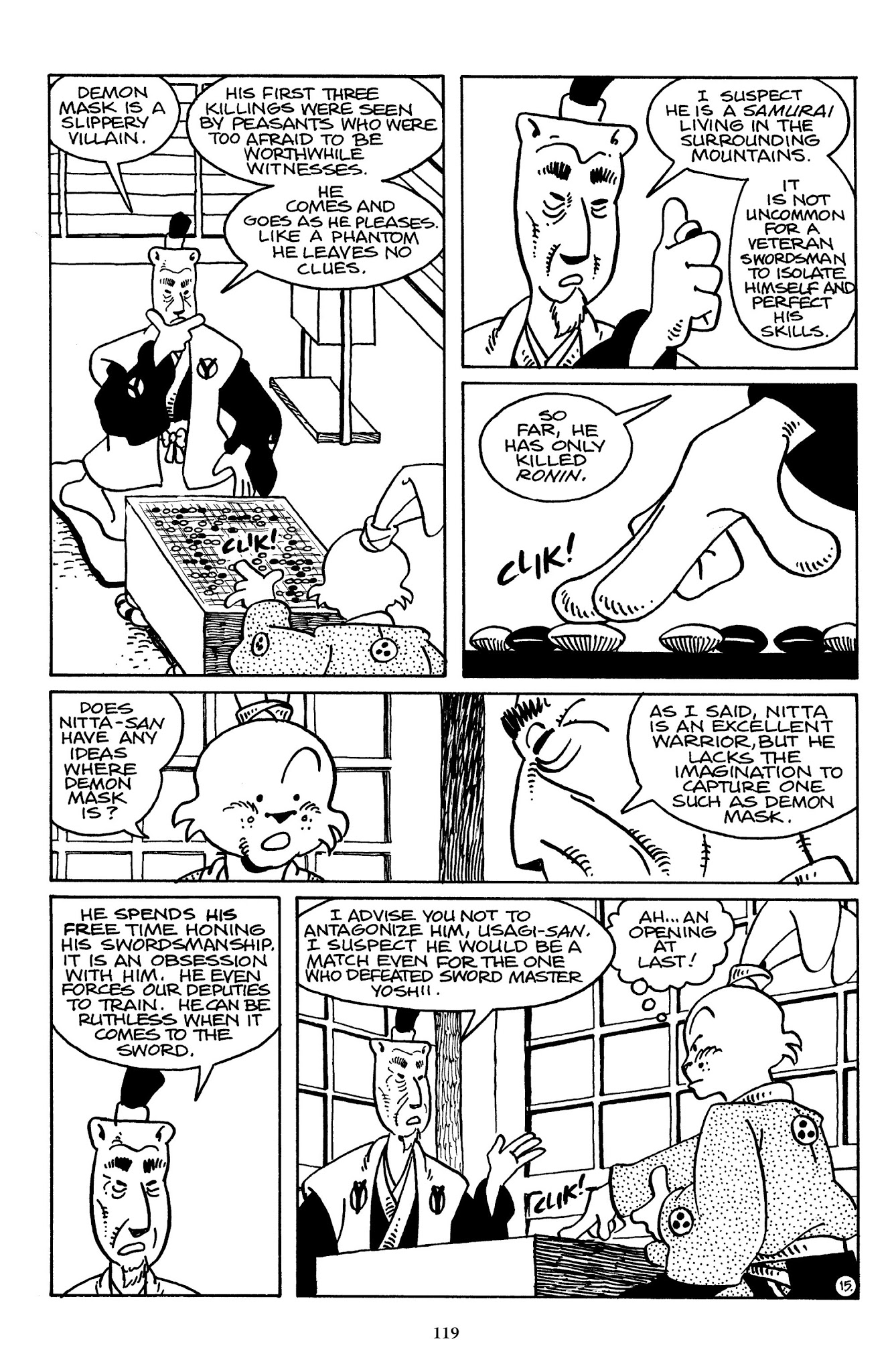 Read online The Usagi Yojimbo Saga comic -  Issue # TPB 3 - 117