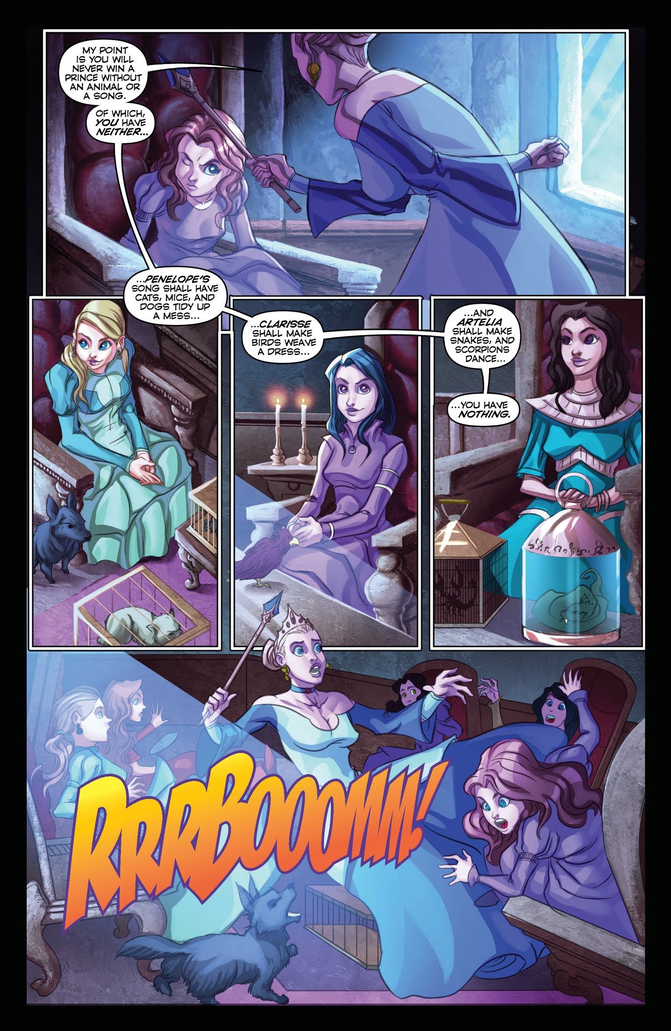Read online Robots Versus Princesses comic -  Issue #1 - 4