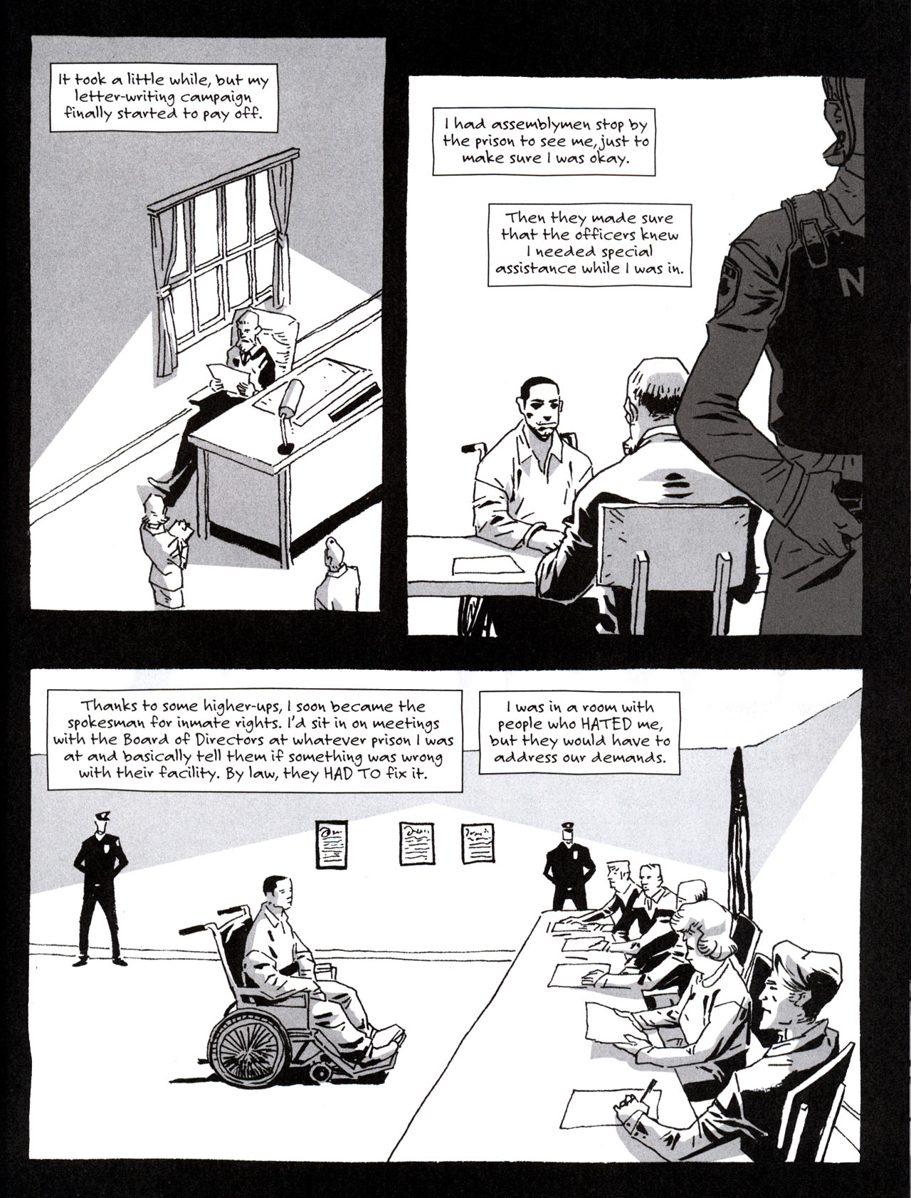 Read online Sentences: The Life of M.F. Grimm comic -  Issue # TPB - 110