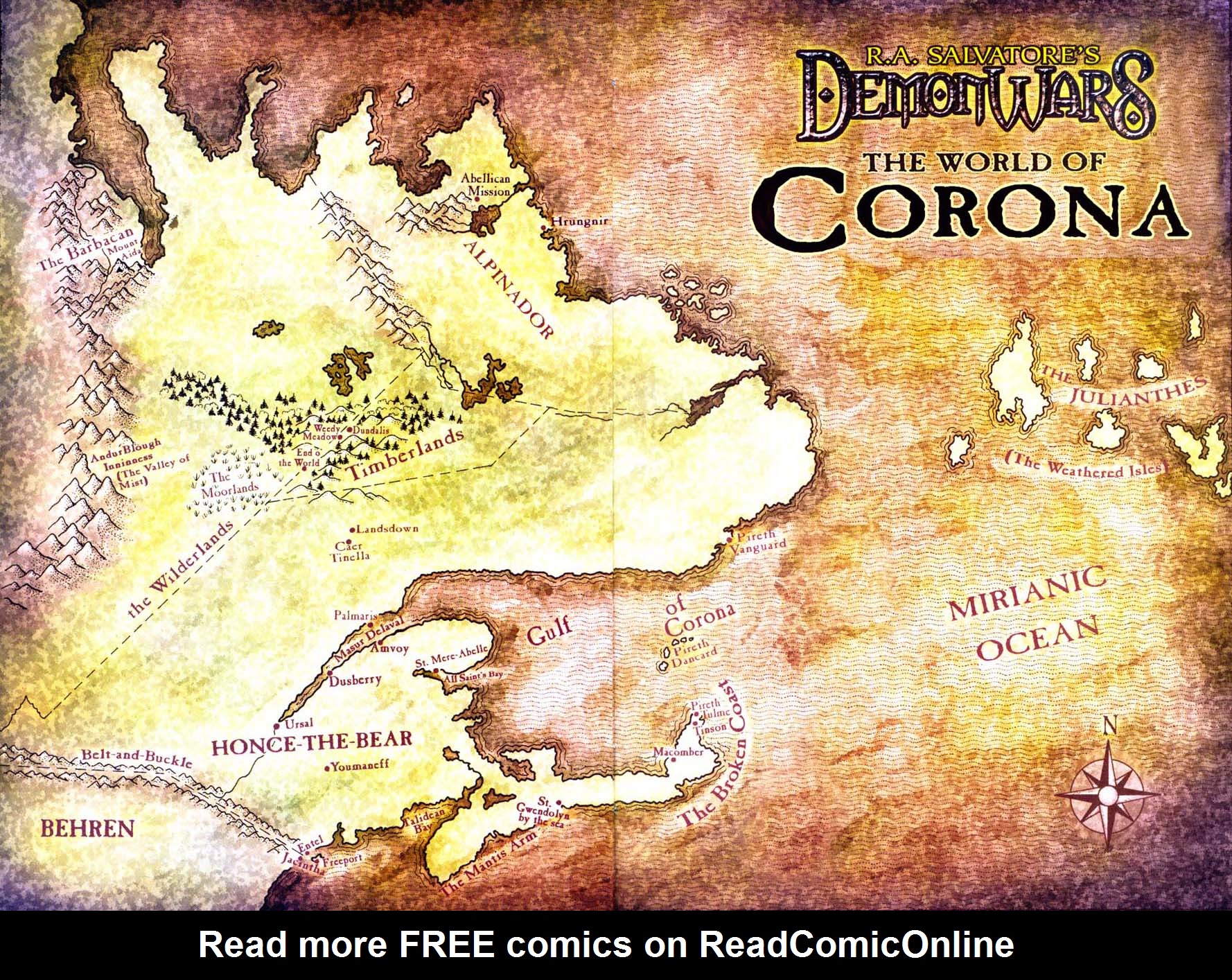 Read online R.A. Salvatore's DemonWars: Trial By Fire comic -  Issue #1 - 23