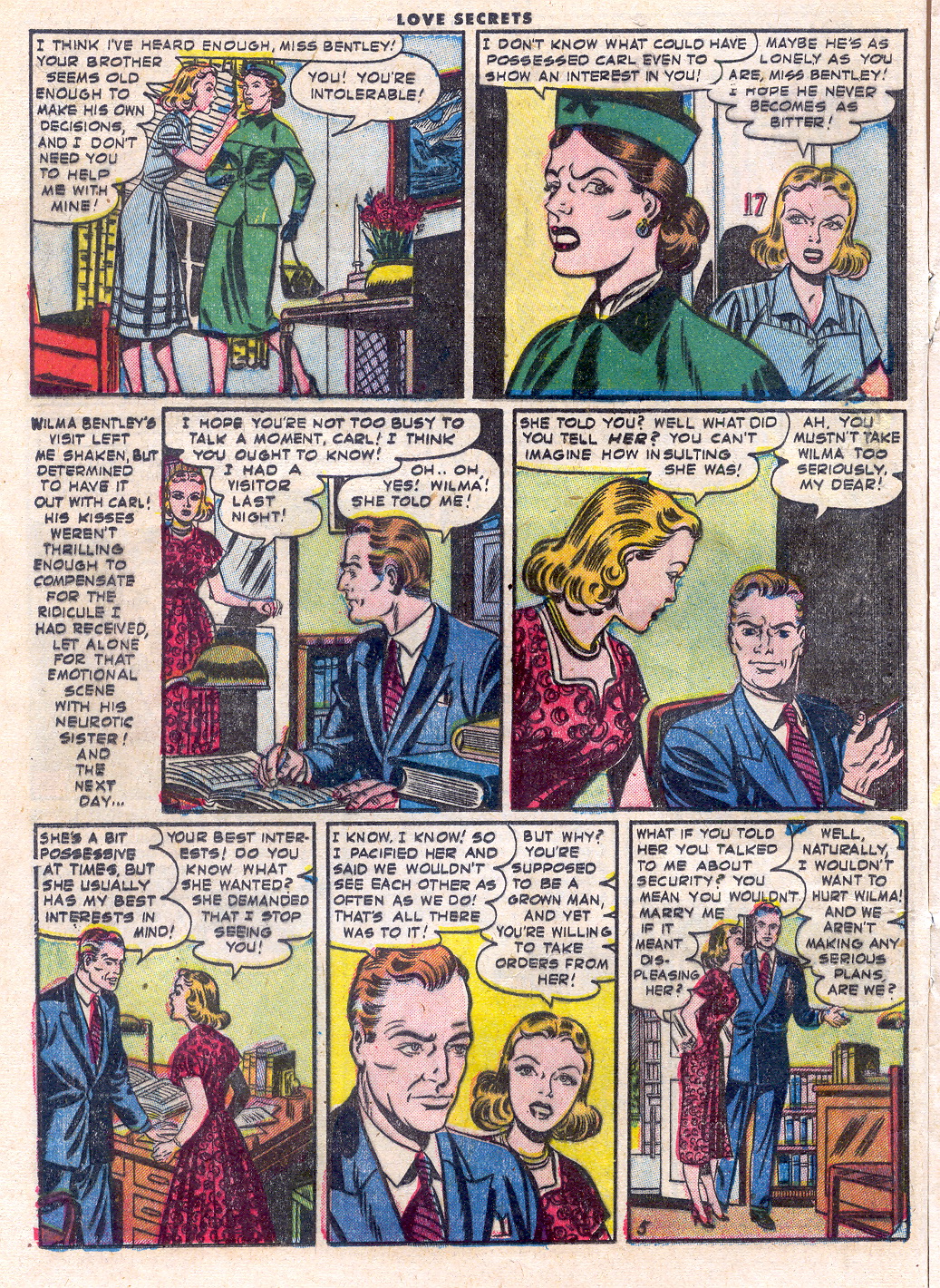 Read online Love Secrets (1953) comic -  Issue #35 - 16