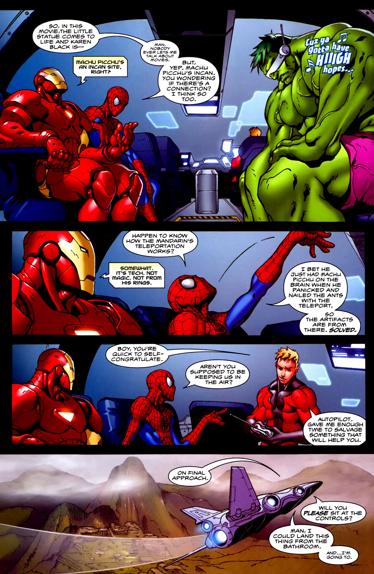 Read online Marvel Adventures: Iron Man, Hulk, and Spider-Man comic -  Issue # Full - 10