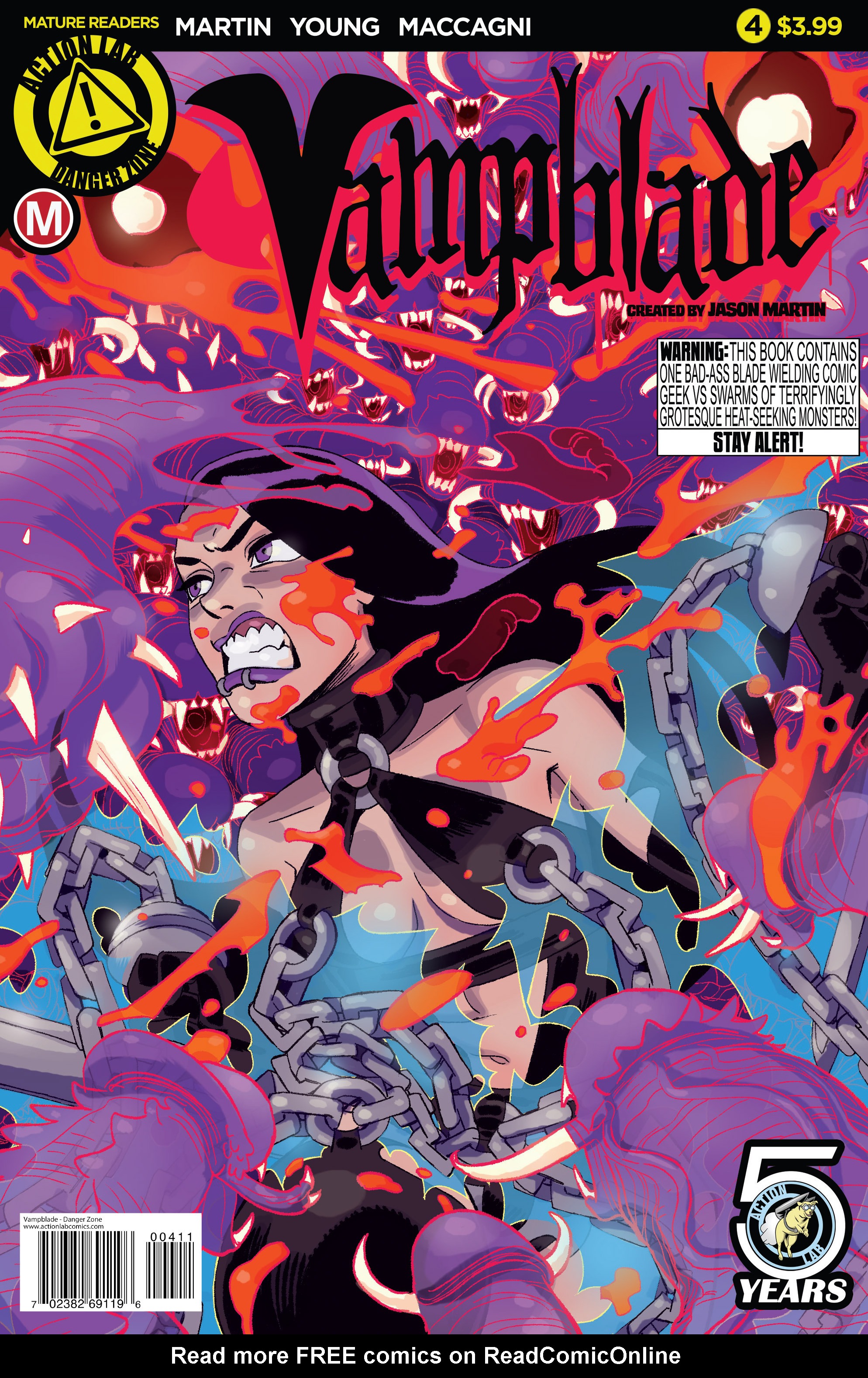 Read online Vampblade comic -  Issue #4 - 1