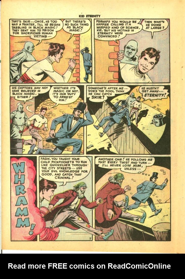 Read online Kid Eternity (1946) comic -  Issue #9 - 42
