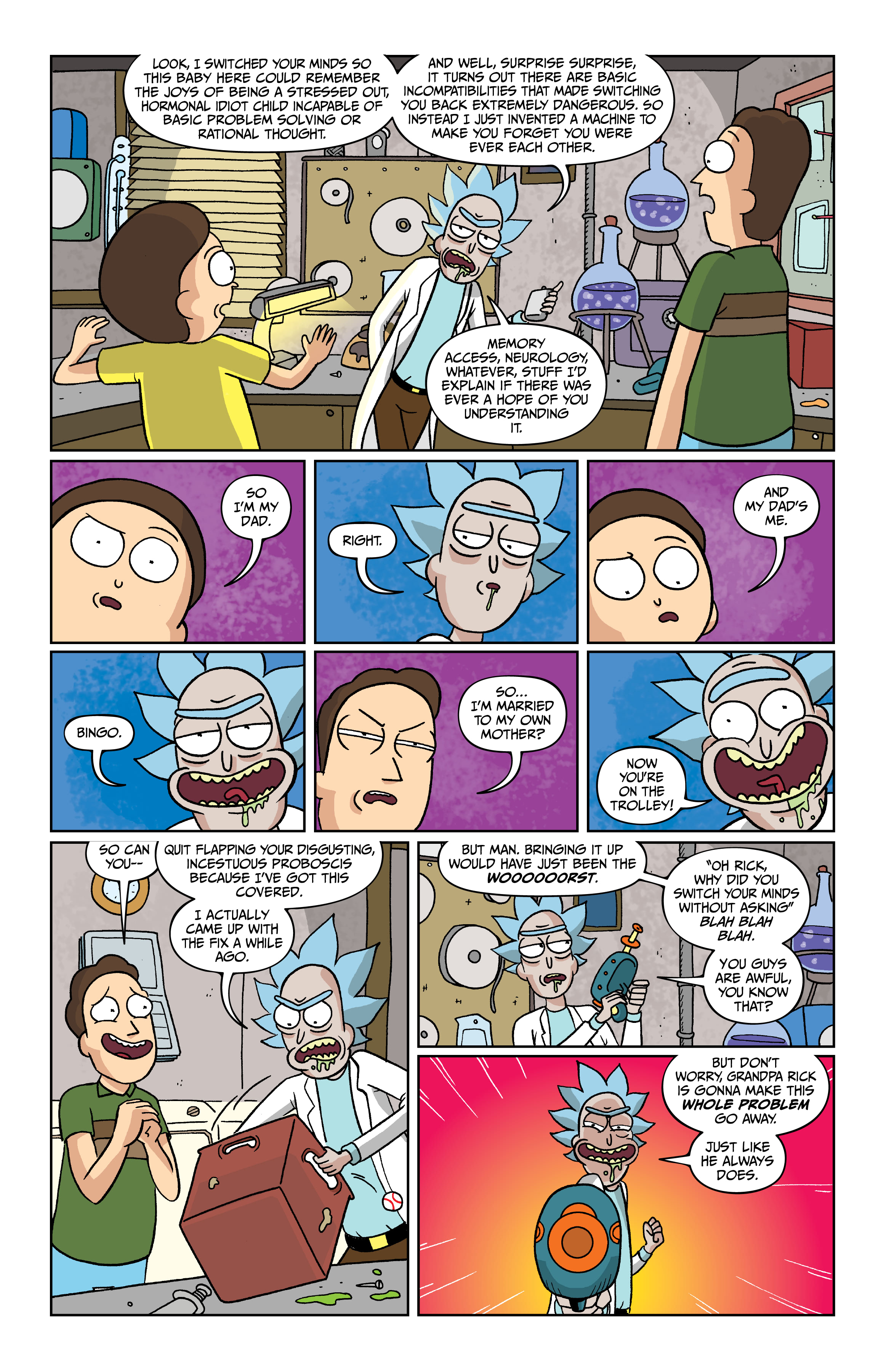 Read online Rick and Morty comic -  Issue # (2015) _Deluxe Edition 5 (Part 2) - 14