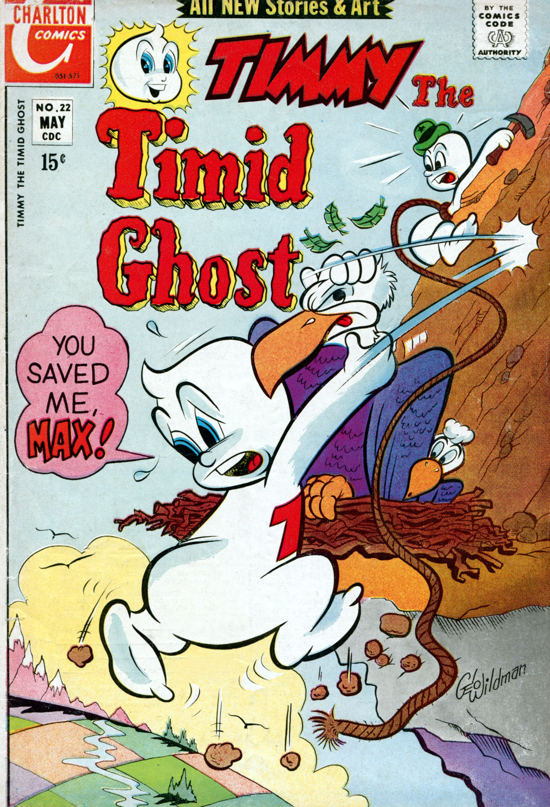 Read online Timmy the Timid Ghost comic -  Issue #22 - 1