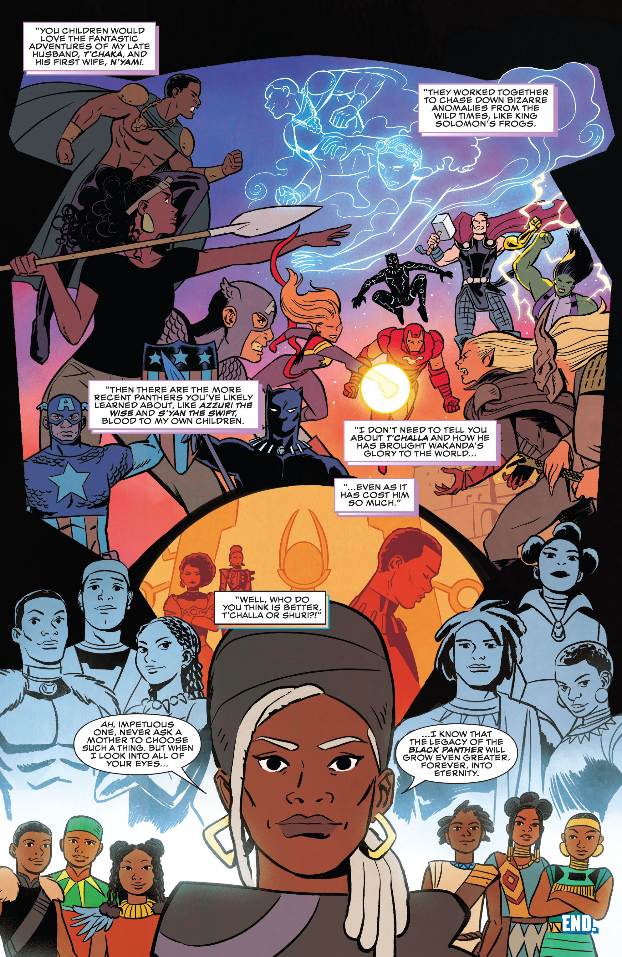Read online Wakanda comic -  Issue #5 - 21