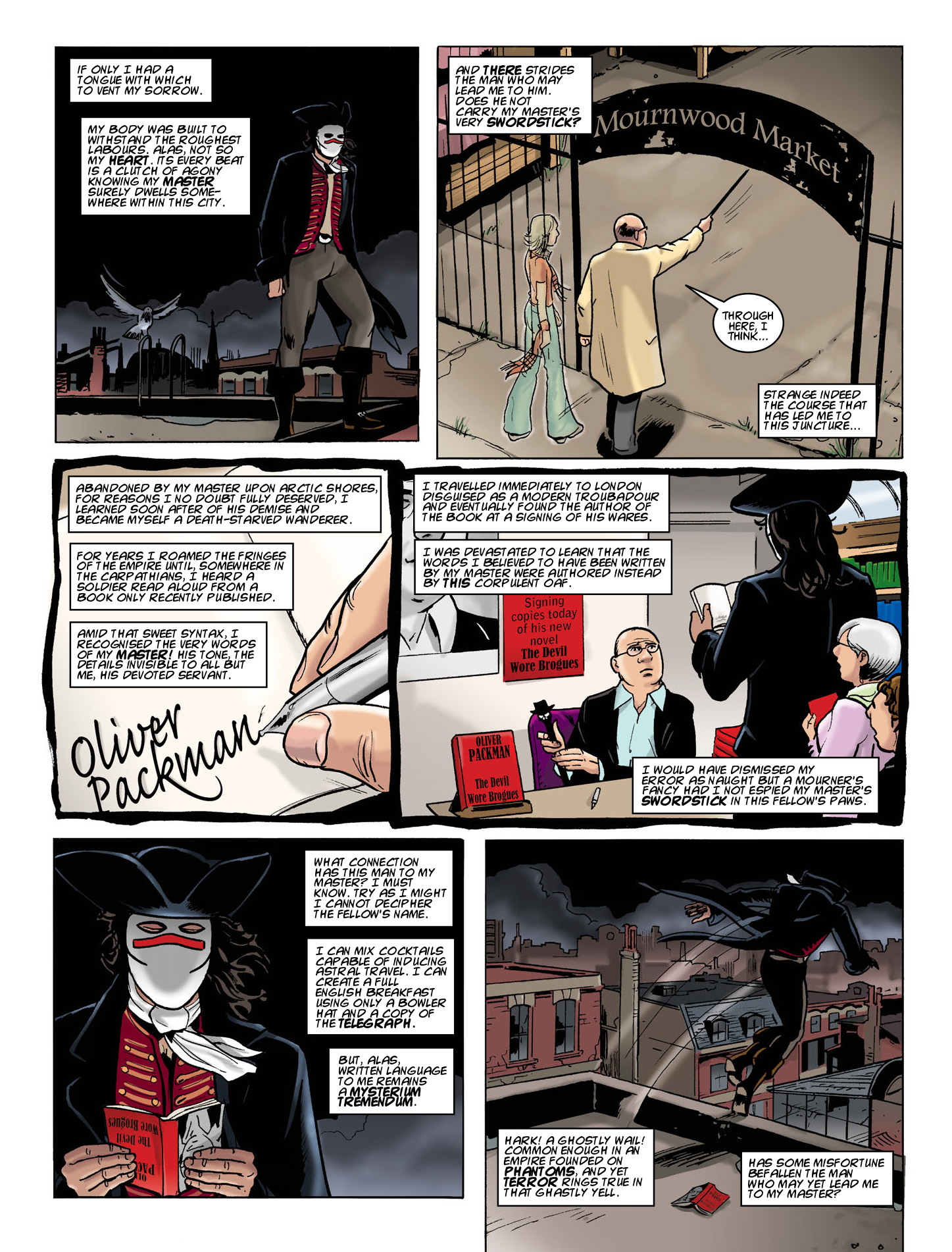 Read online Dandridge: Return of the Chap comic -  Issue # TPB - 13