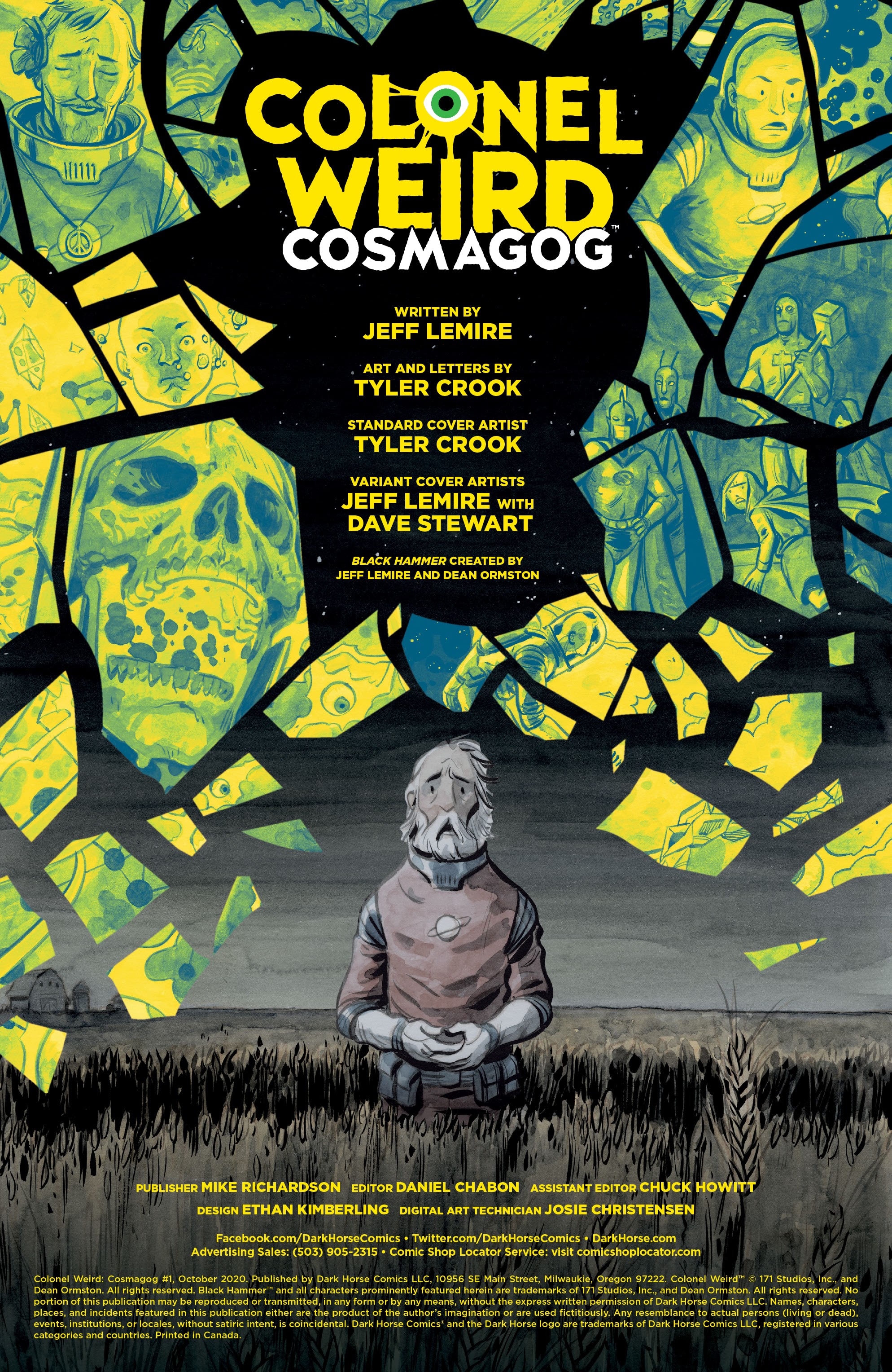 Read online Colonel Weird: Cosmagog comic -  Issue #1 - 2
