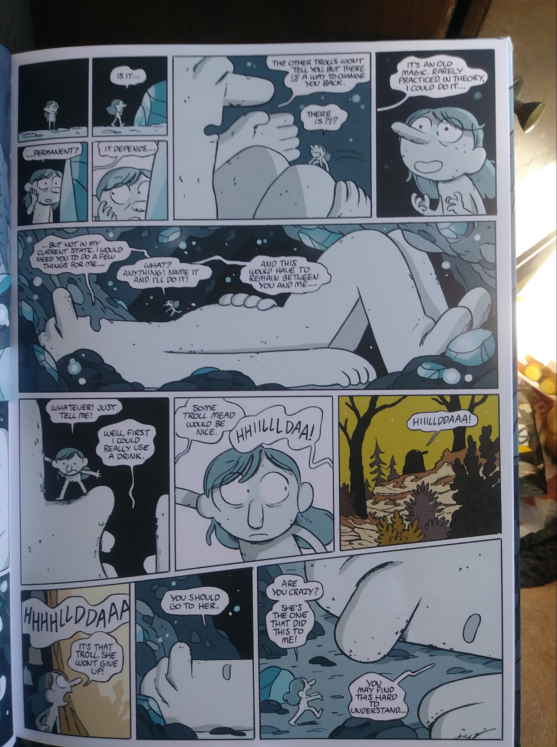 Read online Hilda and the Mountain King comic -  Issue # TPB - 21