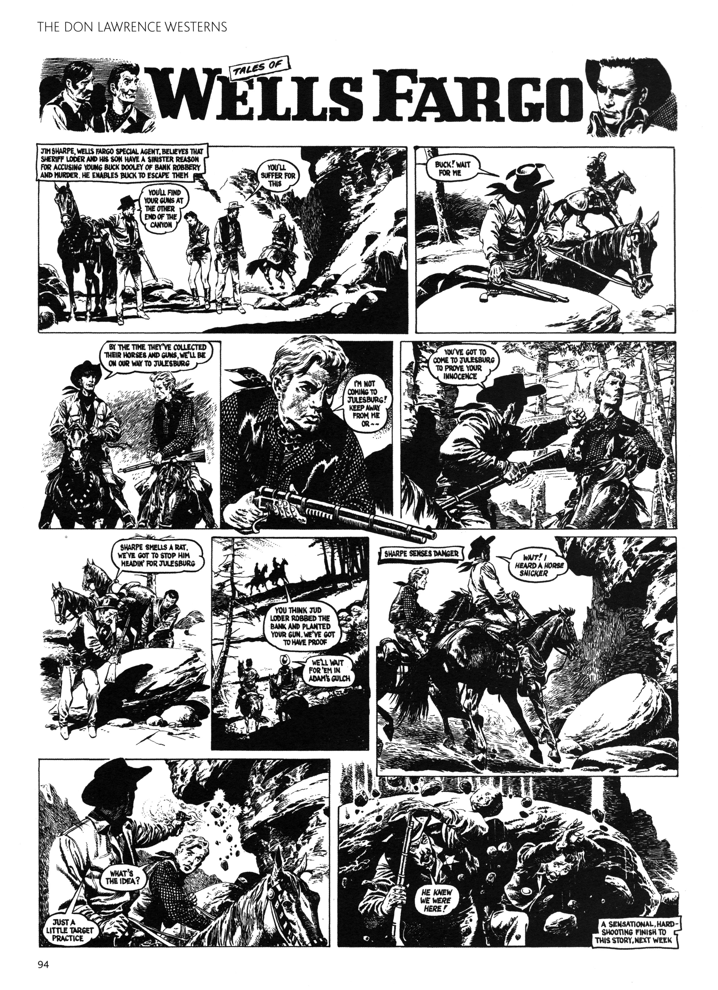Read online Don Lawrence Westerns comic -  Issue # TPB (Part 1) - 98
