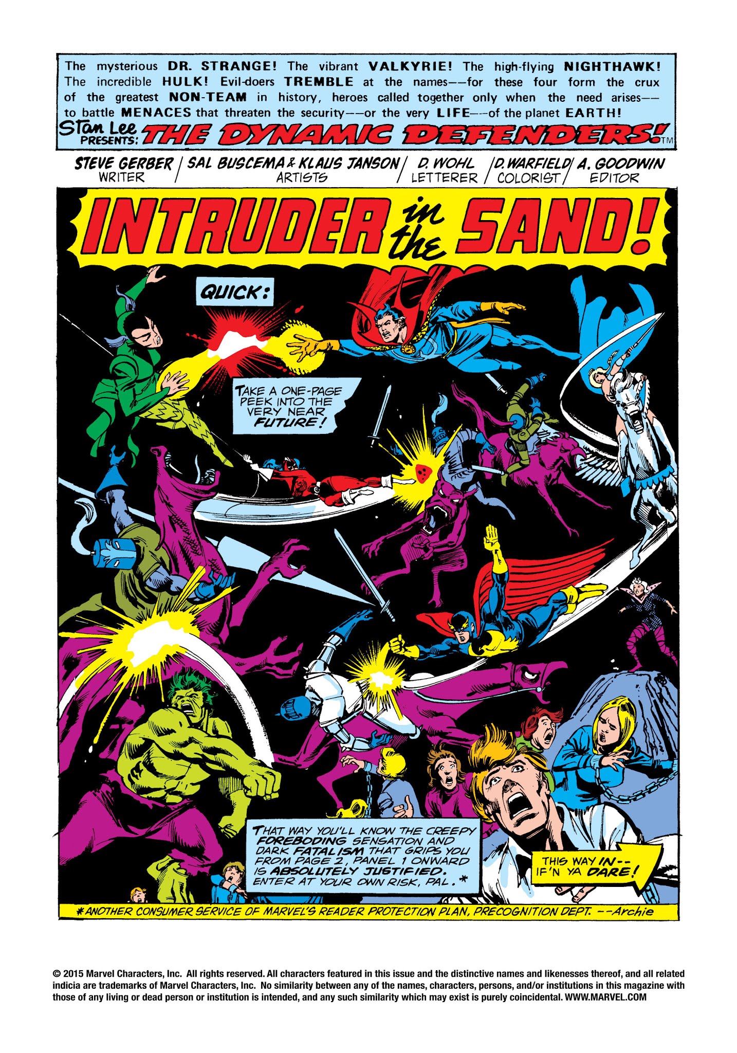 Read online Marvel Masterworks: The Defenders comic -  Issue # TPB 5 (Part 3) - 26