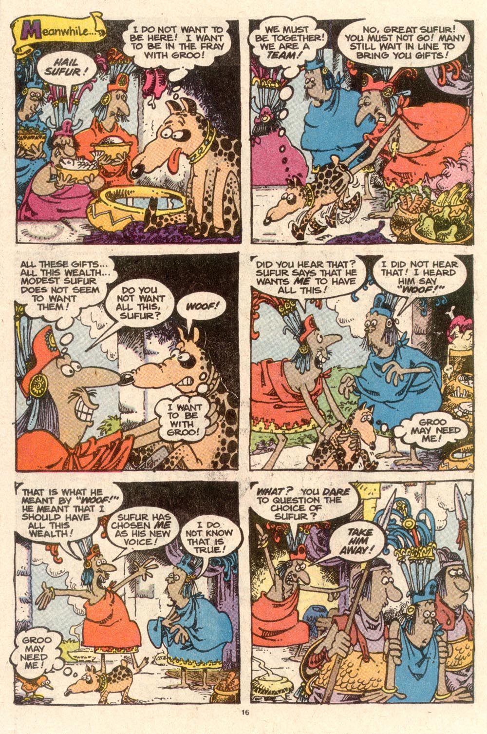 Read online Sergio Aragonés Groo the Wanderer comic -  Issue #58 - 16