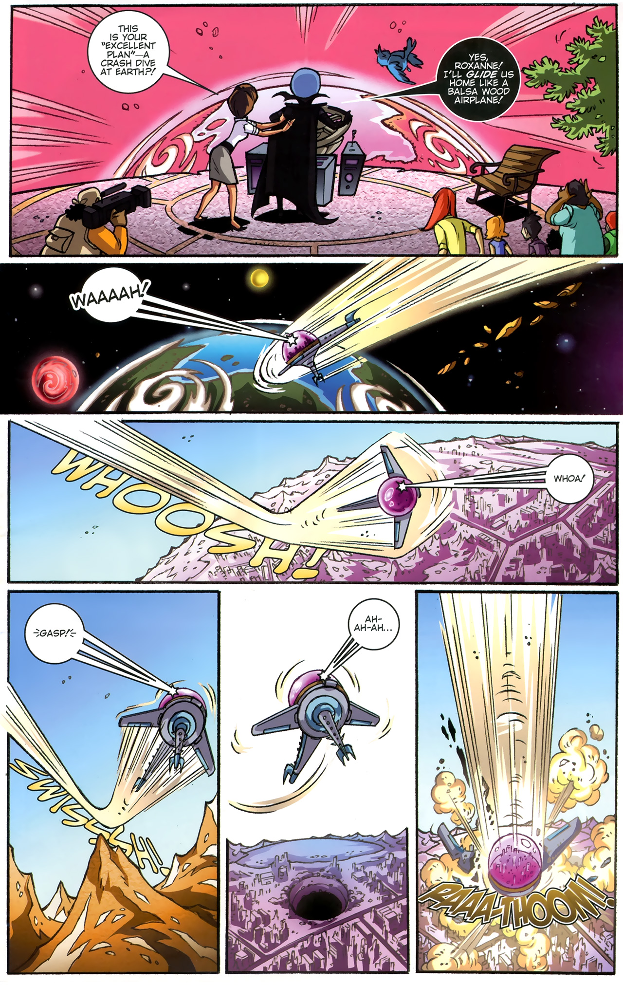 Read online Megamind: Bad. Blue. Brilliant. comic -  Issue #4 - 29