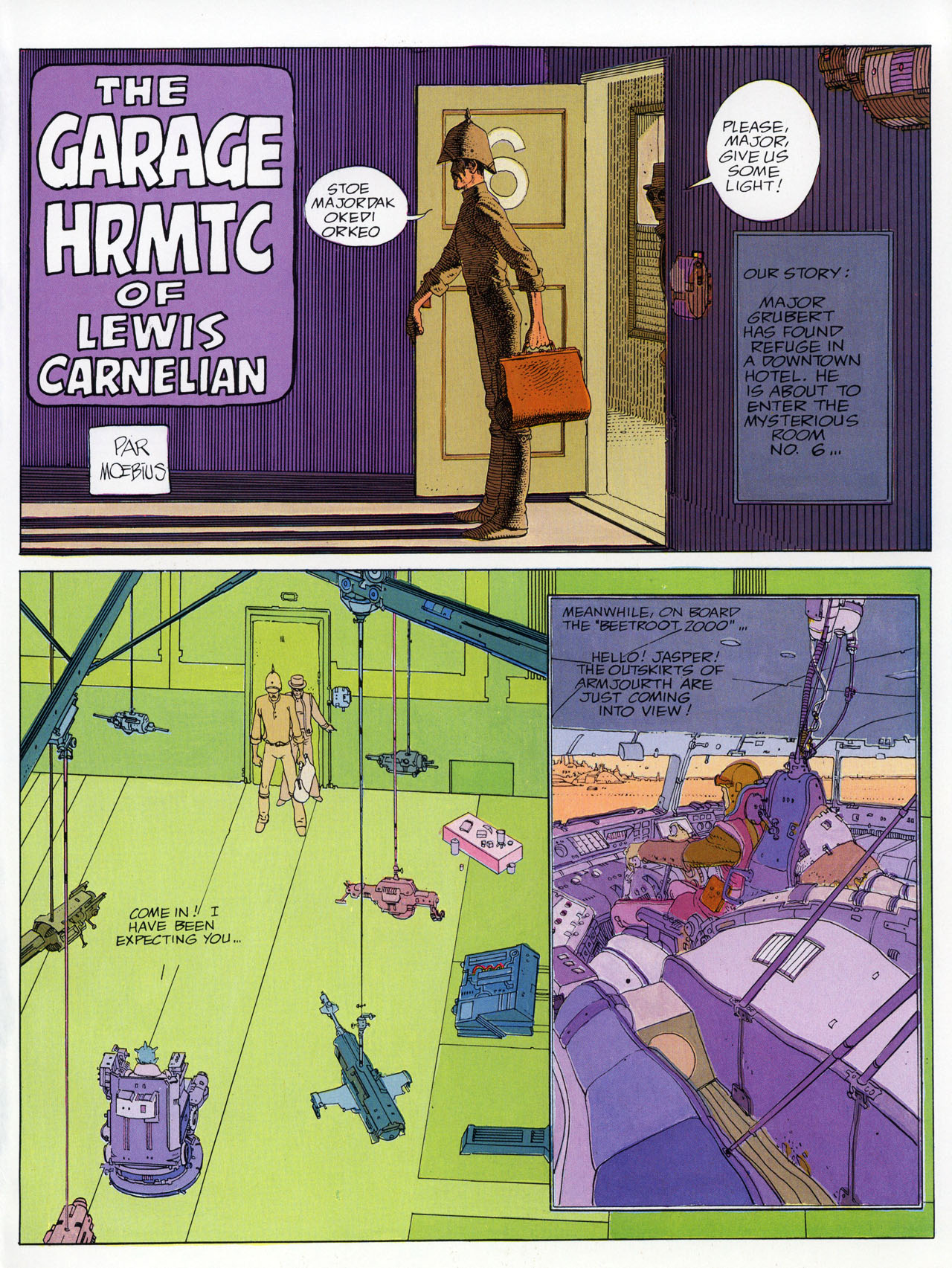 Read online Epic Graphic Novel: Moebius comic -  Issue # TPB 3 - 89