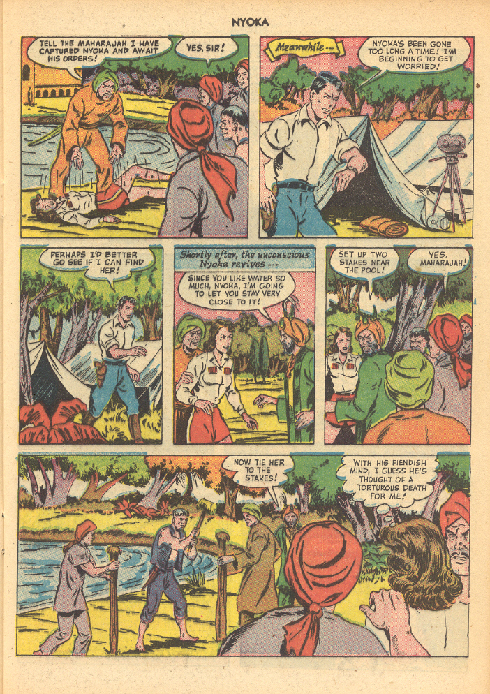 Read online Nyoka the Jungle Girl (1945) comic -  Issue #50 - 13