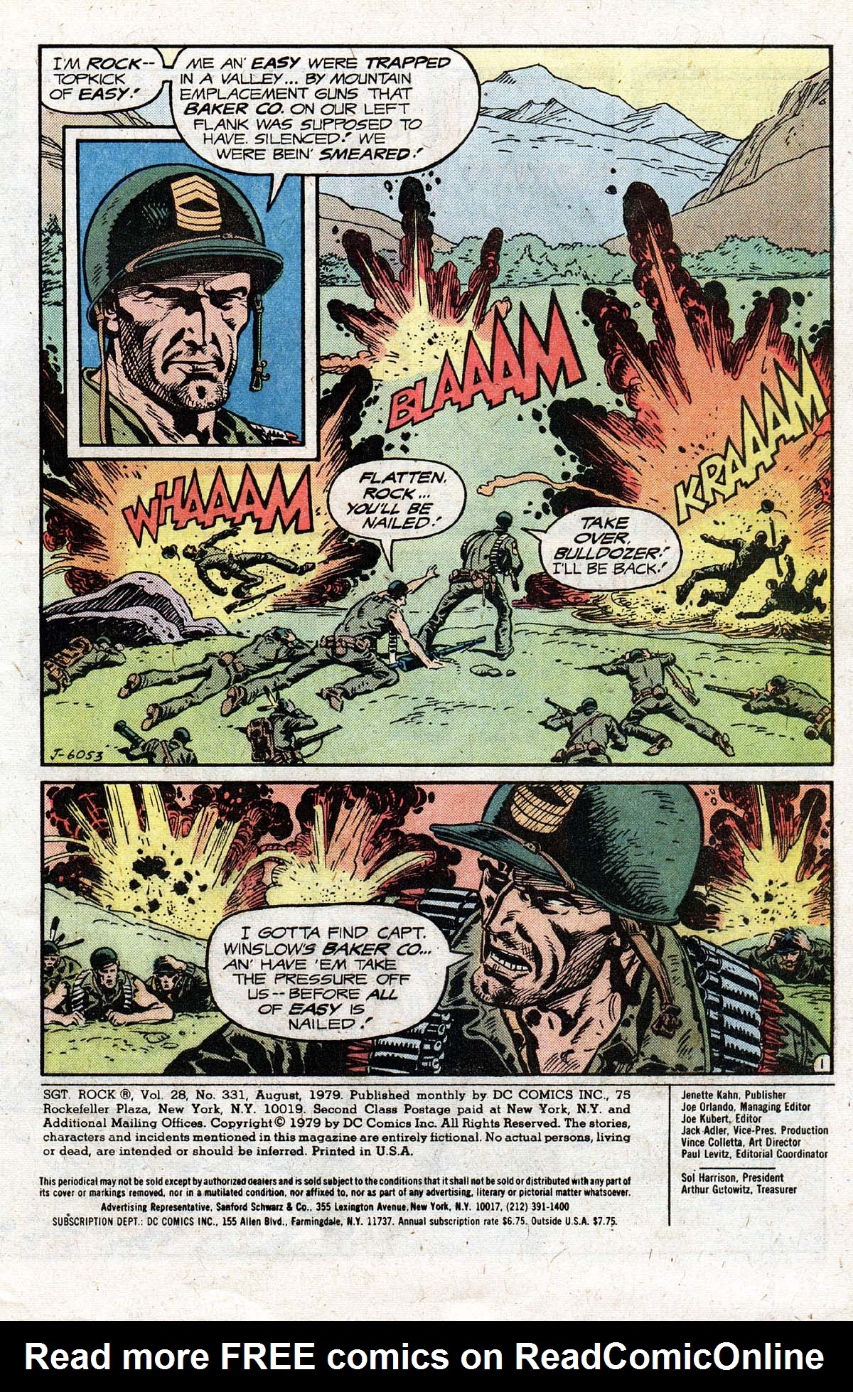 Read online Sgt. Rock comic -  Issue #331 - 3