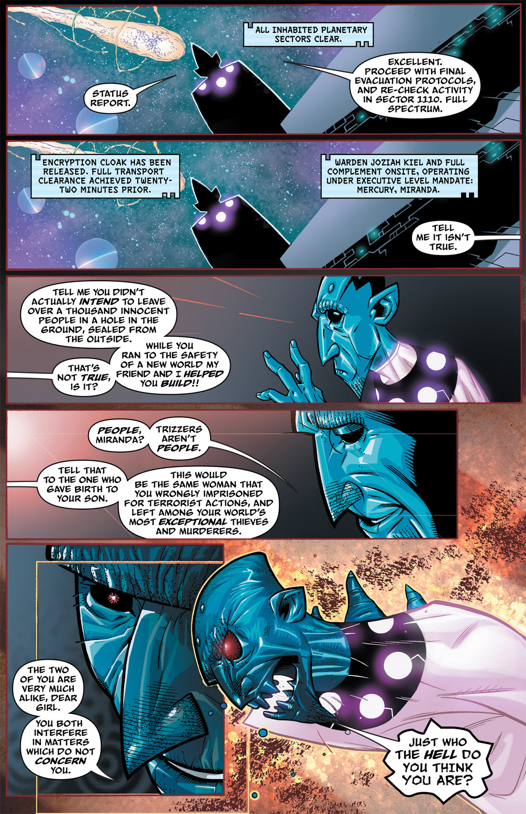 Read online The Many Adventures of Miranda Mercury: Time Runs Out comic -  Issue # TPB - 57