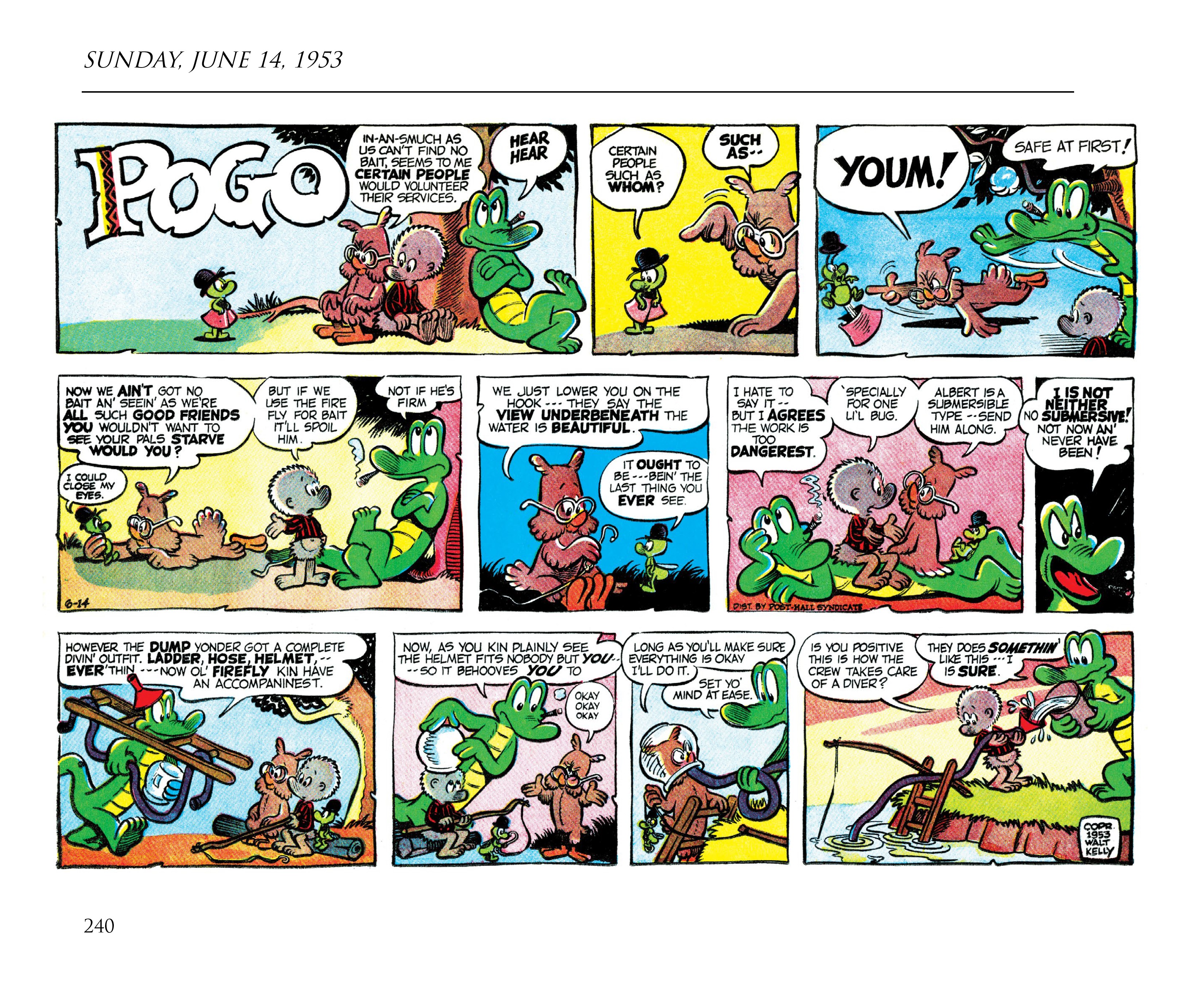 Read online Pogo by Walt Kelly: The Complete Syndicated Comic Strips comic -  Issue # TPB 3 (Part 3) - 52