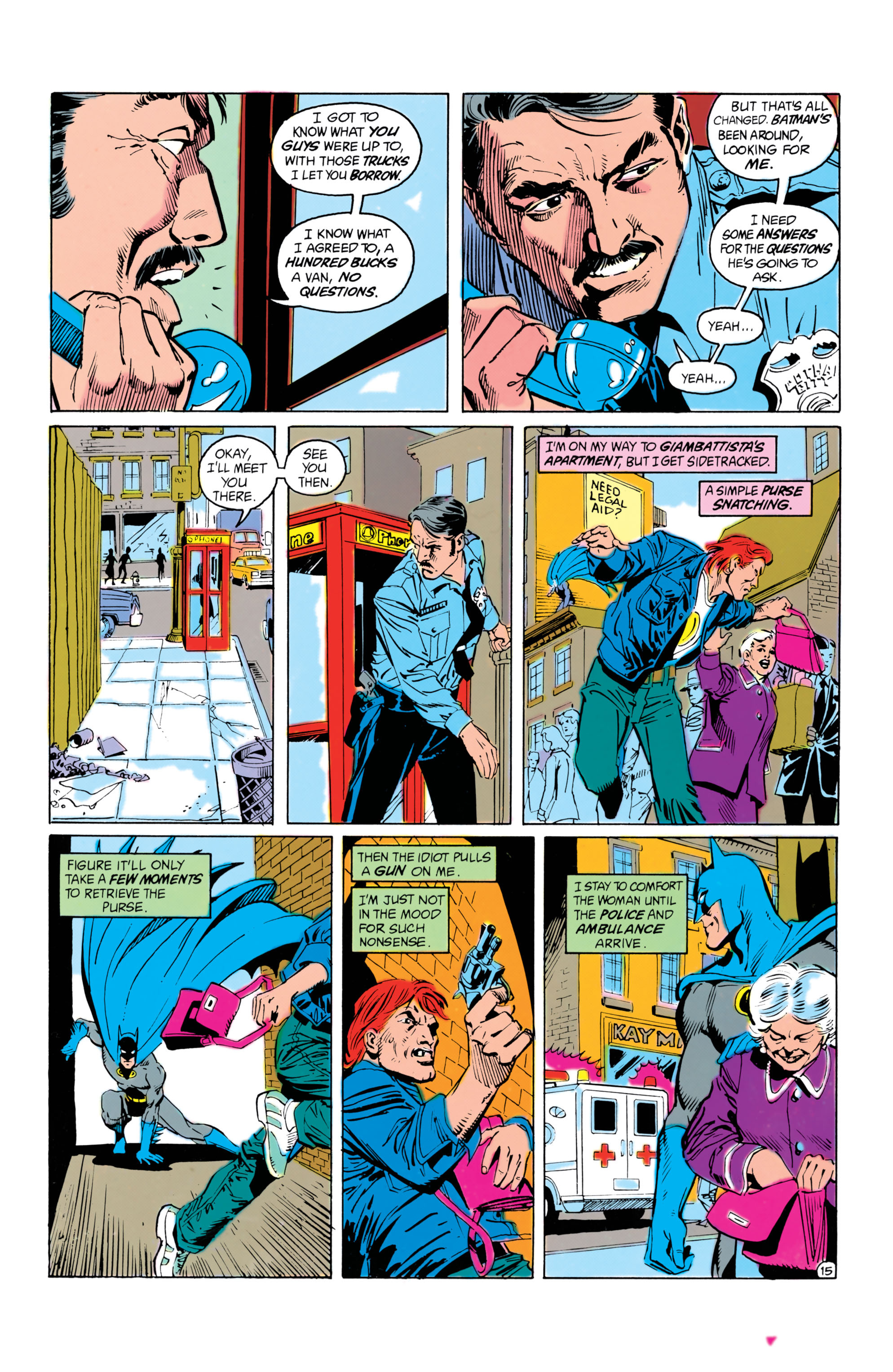 Read online Batman (1940) comic -  Issue #421 - 16
