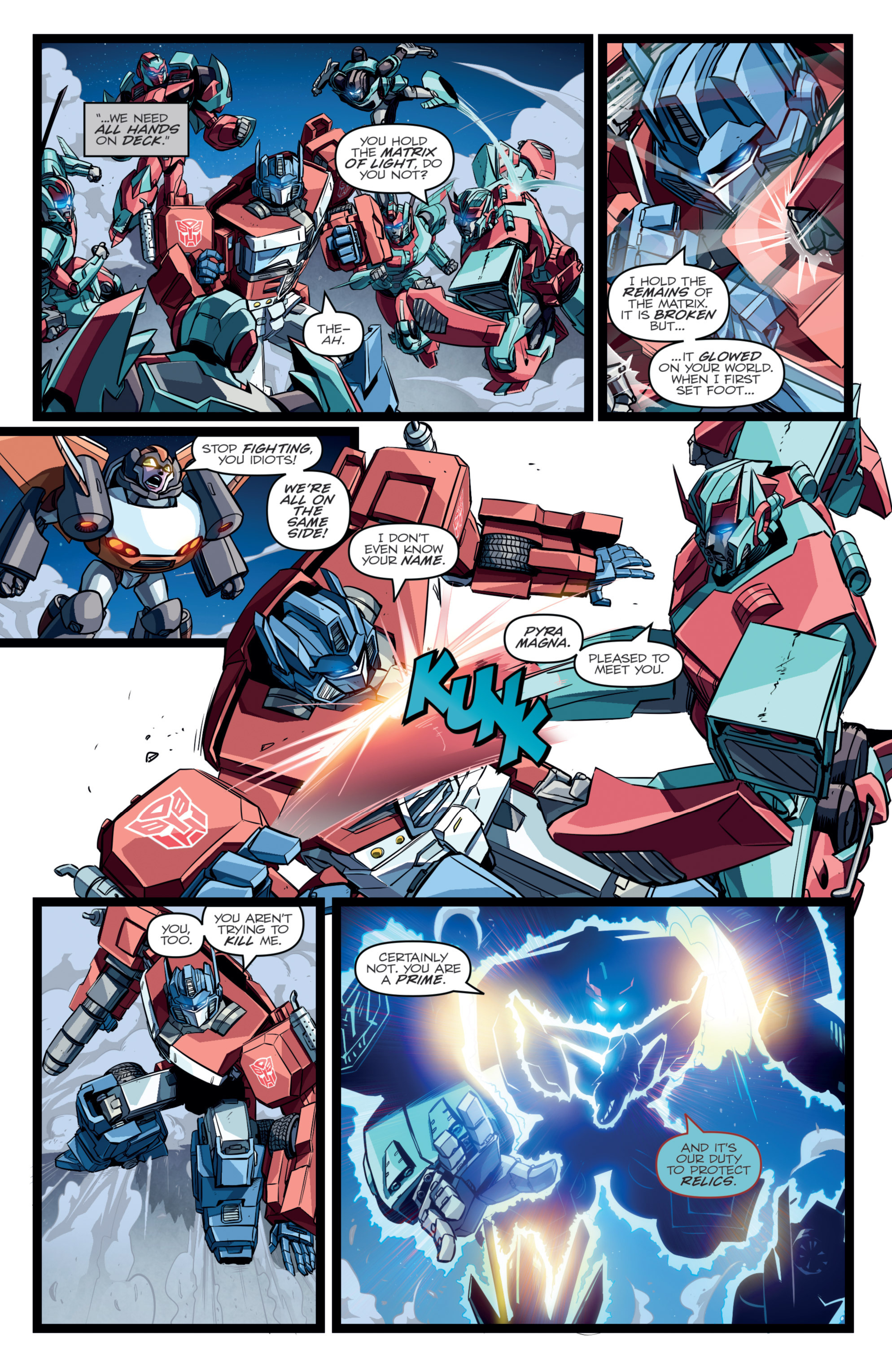 Read online The Transformers (2014) comic -  Issue #47 - 20