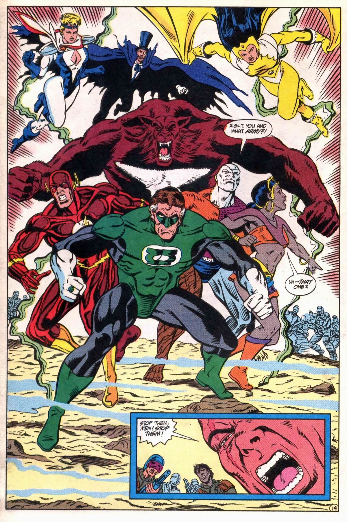 Read online Justice League International (1993) comic -  Issue #60 - 16