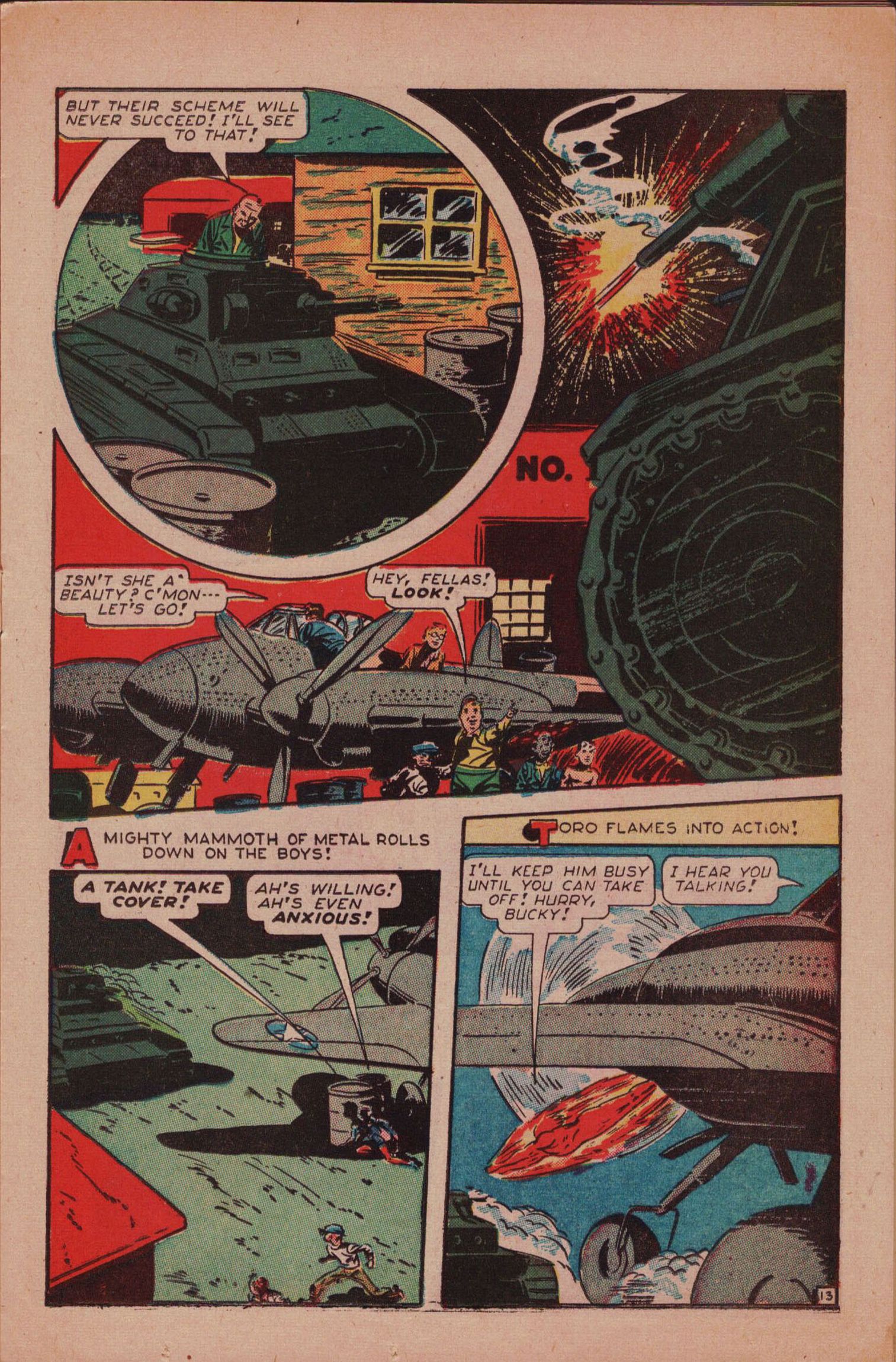 Read online Young Allies Comics comic -  Issue #15 - 15