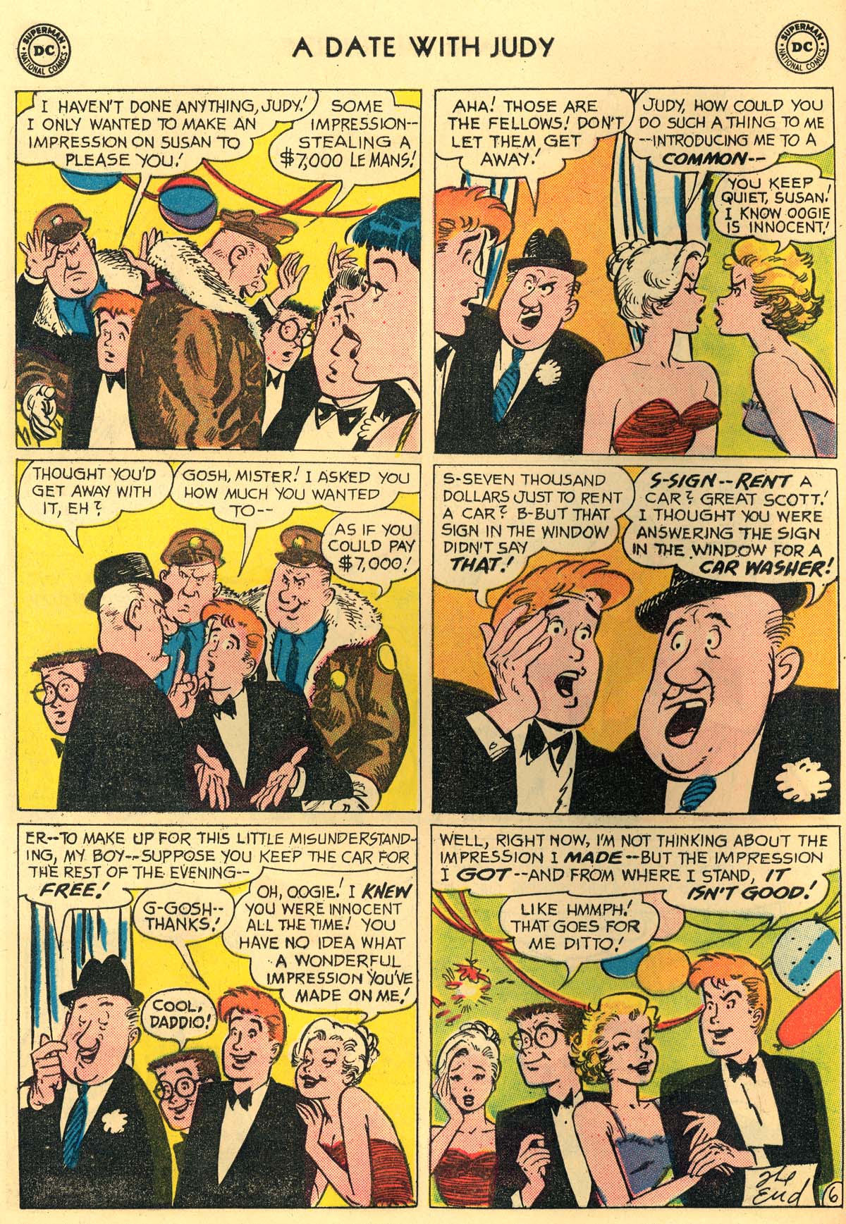 Read online A Date with Judy comic -  Issue #79 - 32