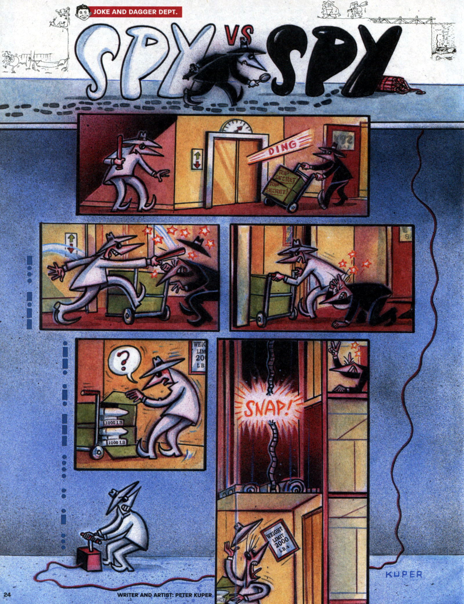 Read online MAD comic -  Issue #501 - 23