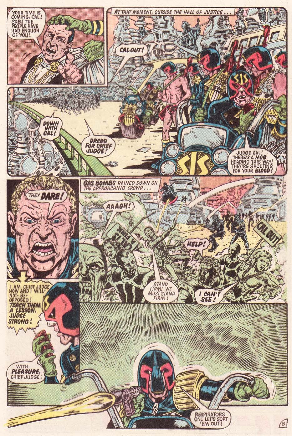 Read online Judge Dredd (1983) comic -  Issue #10 - 16
