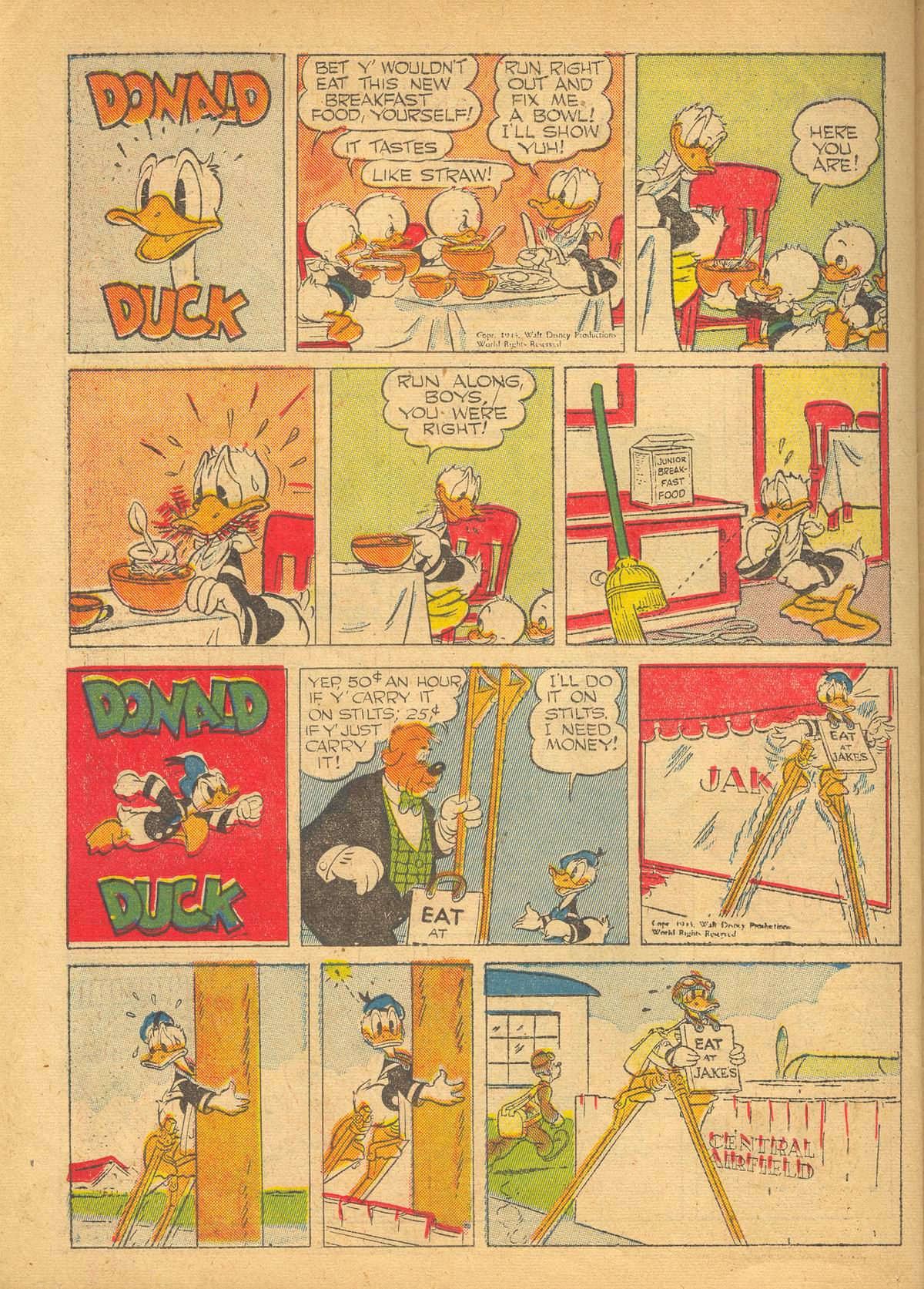 Read online Walt Disney's Comics and Stories comic -  Issue #52 - 38