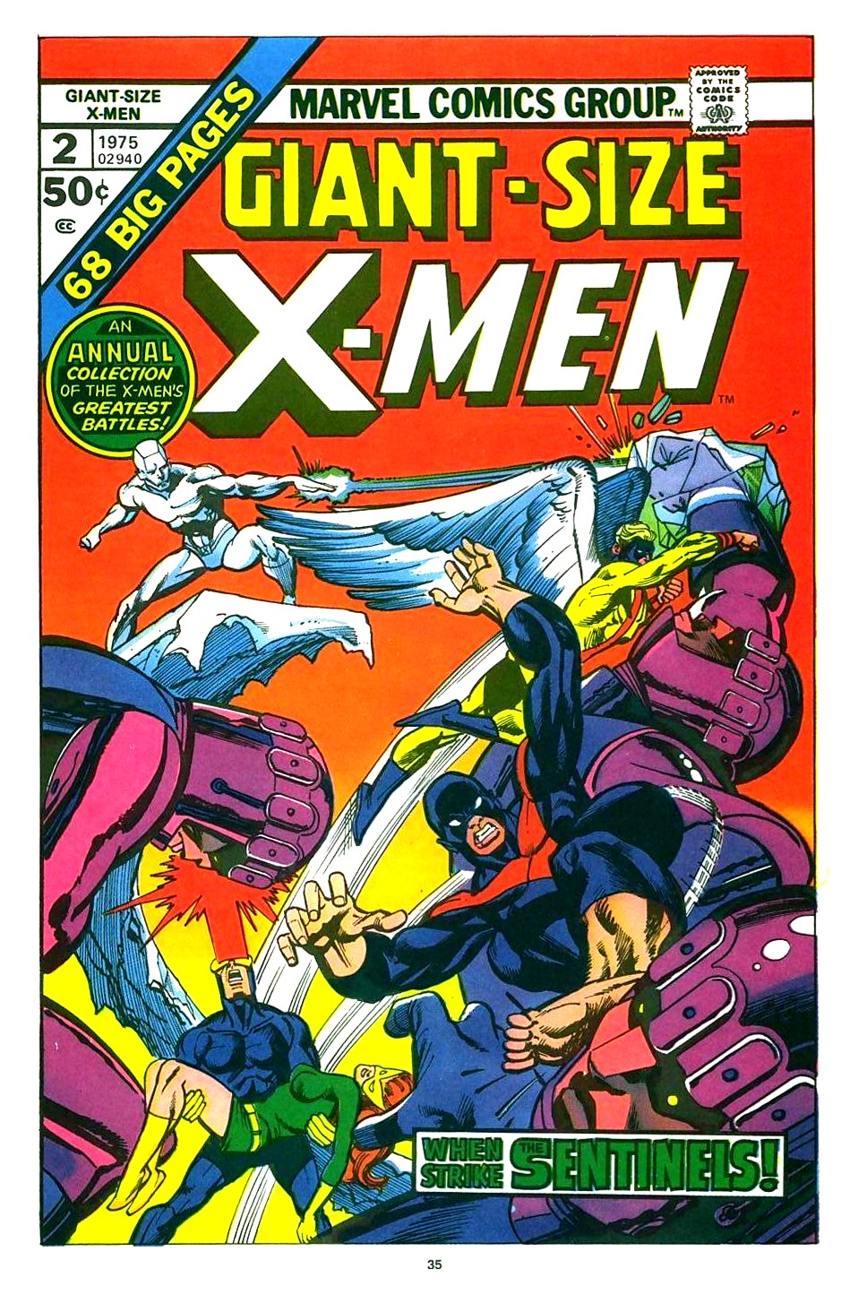 Read online The Official Marvel Index To The X-Men comic -  Issue #4 - 37