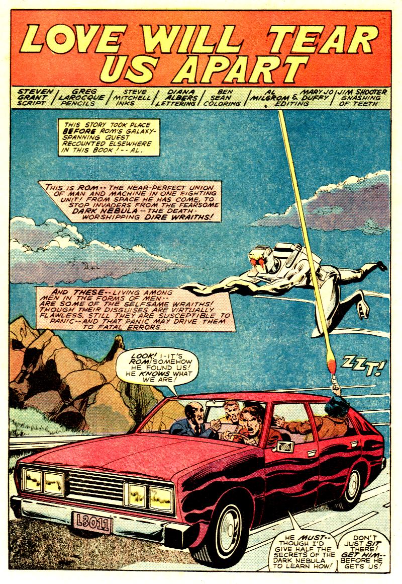 Read online ROM (1979) comic -  Issue #25 - 23