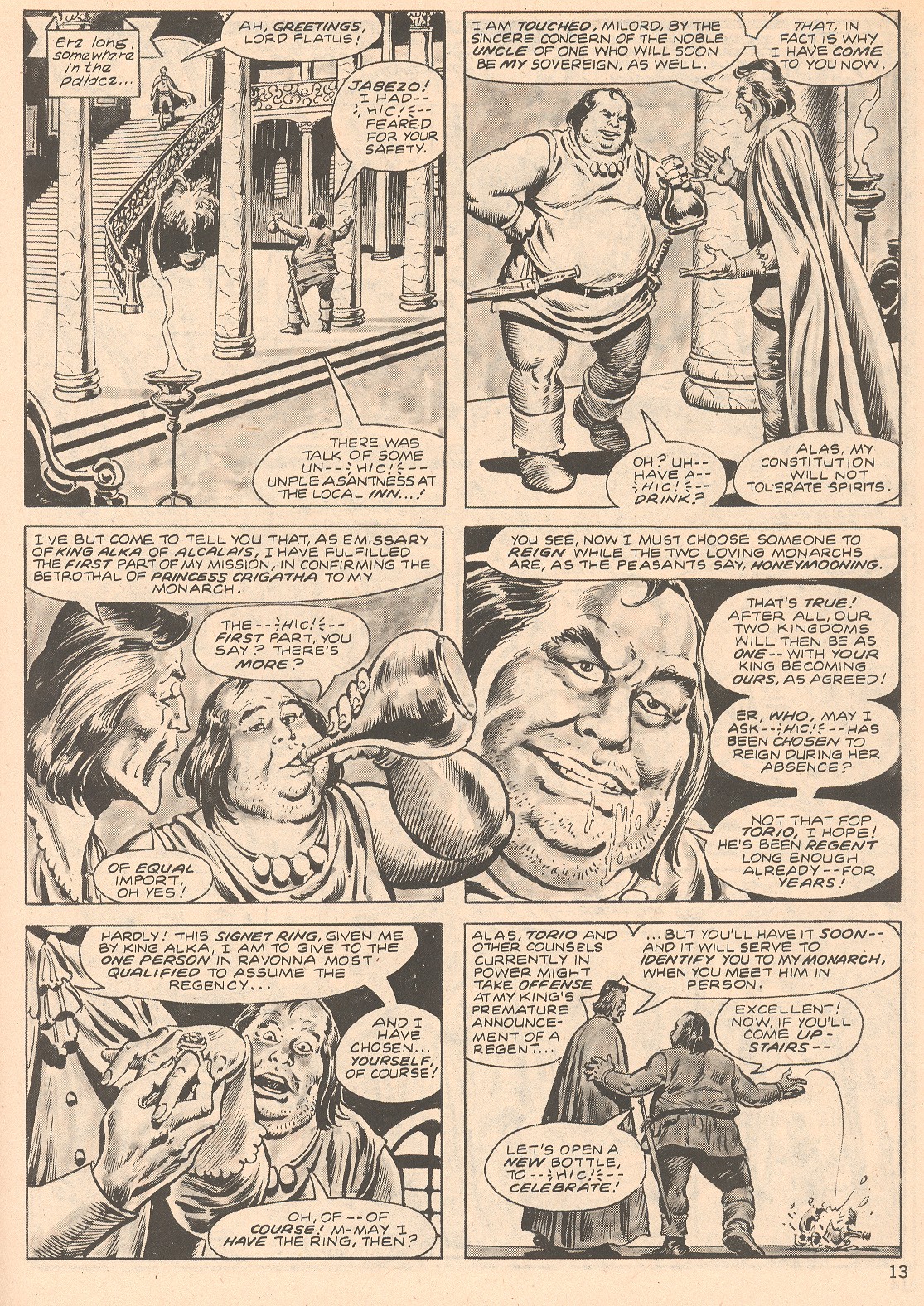 The Savage Sword Of Conan issue 66 - Page 13