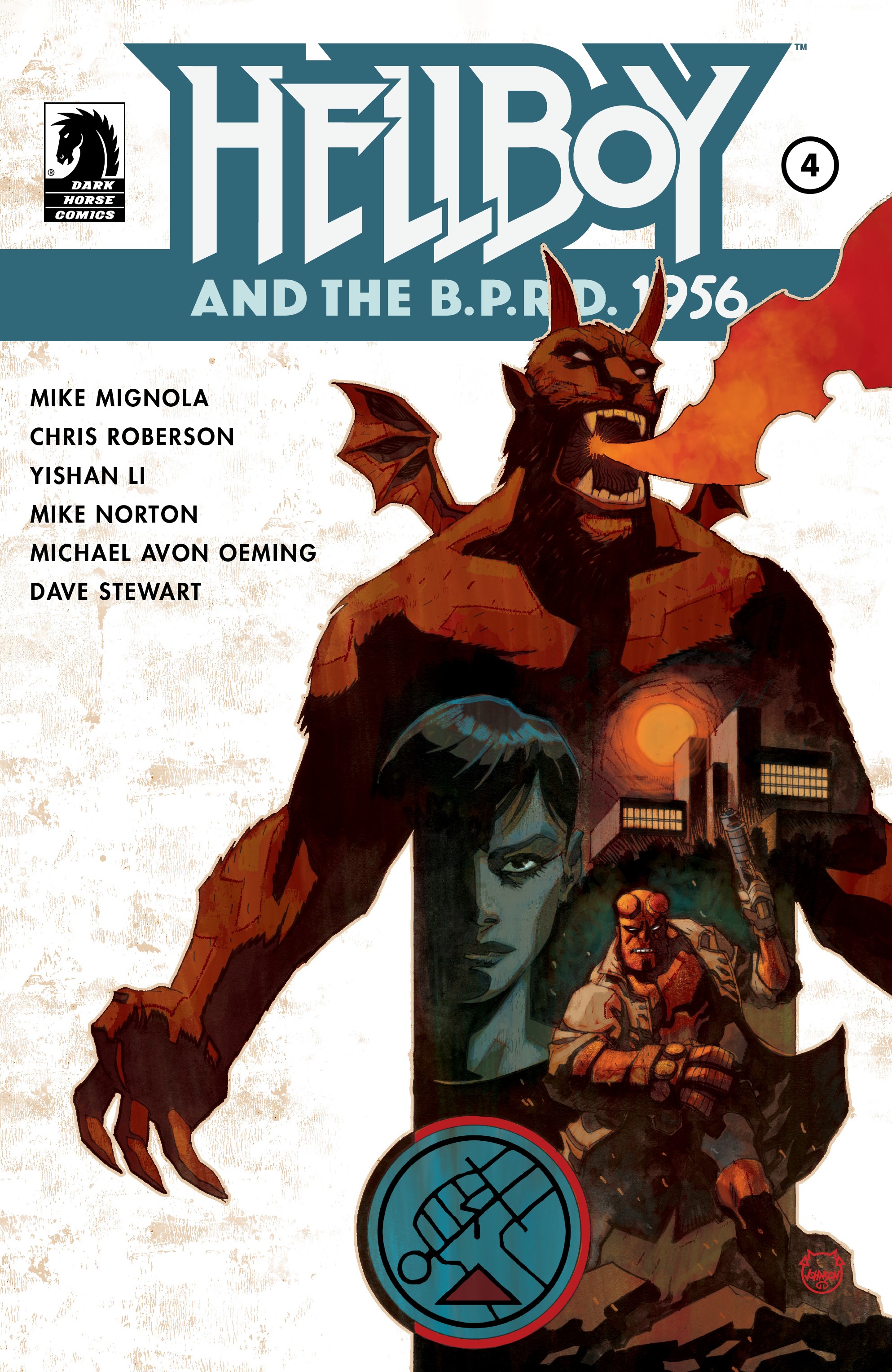 Read online Hellboy and the B.P.R.D. 1956 comic -  Issue #4 - 1