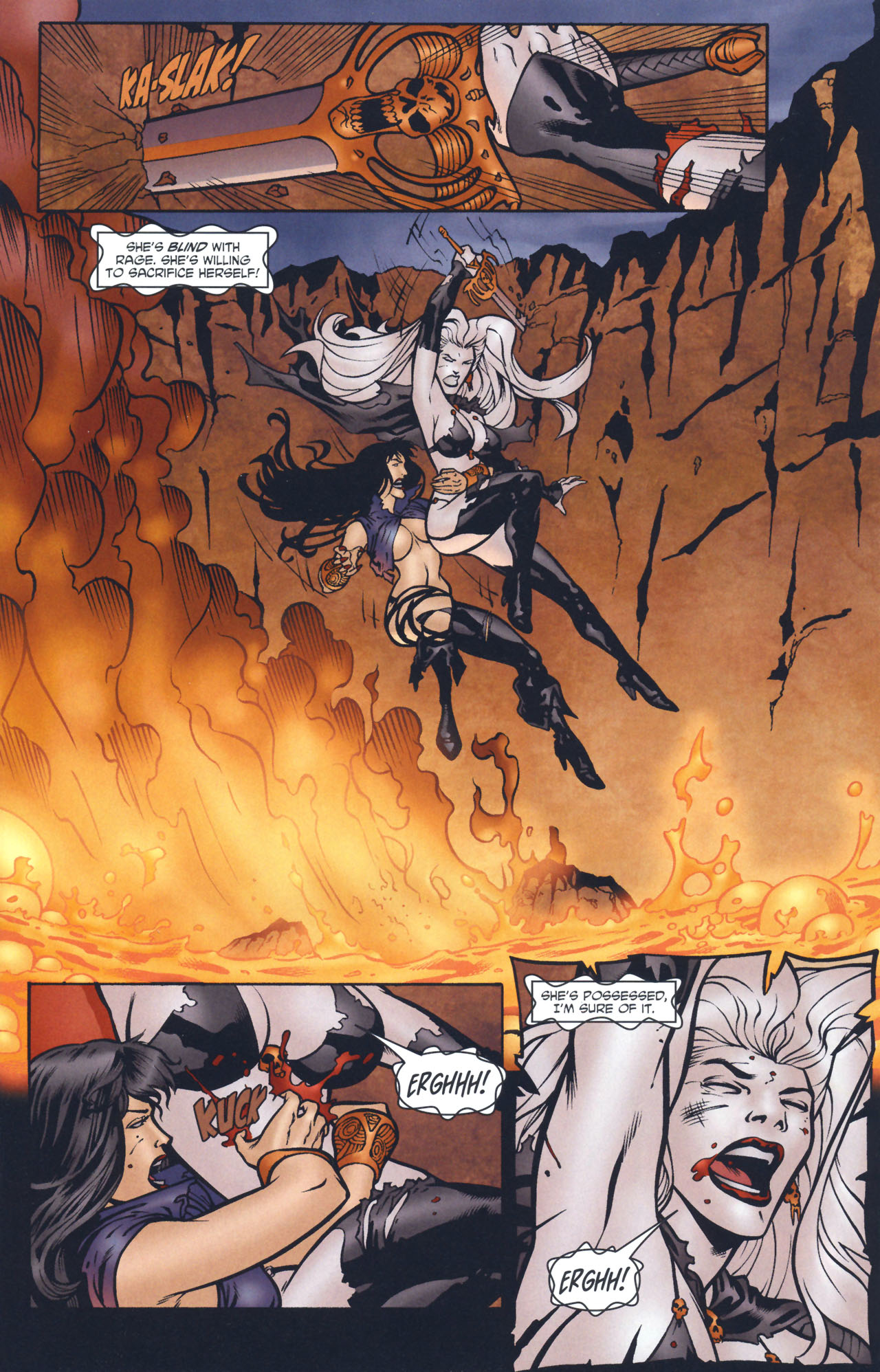 Read online Lady Death vs. Pandora comic -  Issue # Full - 21